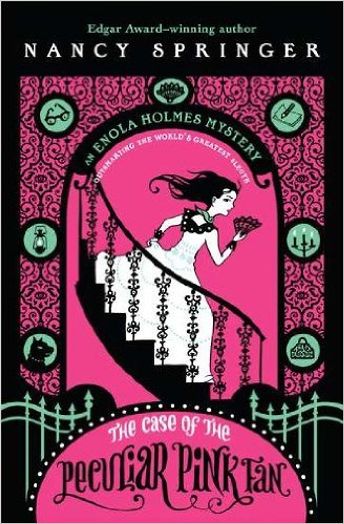 The Case Of The Peculiar Pink Fan (Enola Holmes Mystery (Quality)) - Paperback