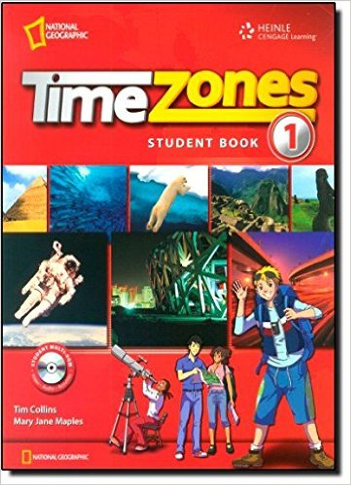 Time Zones 1: Student Book With MultiROM - Paperback