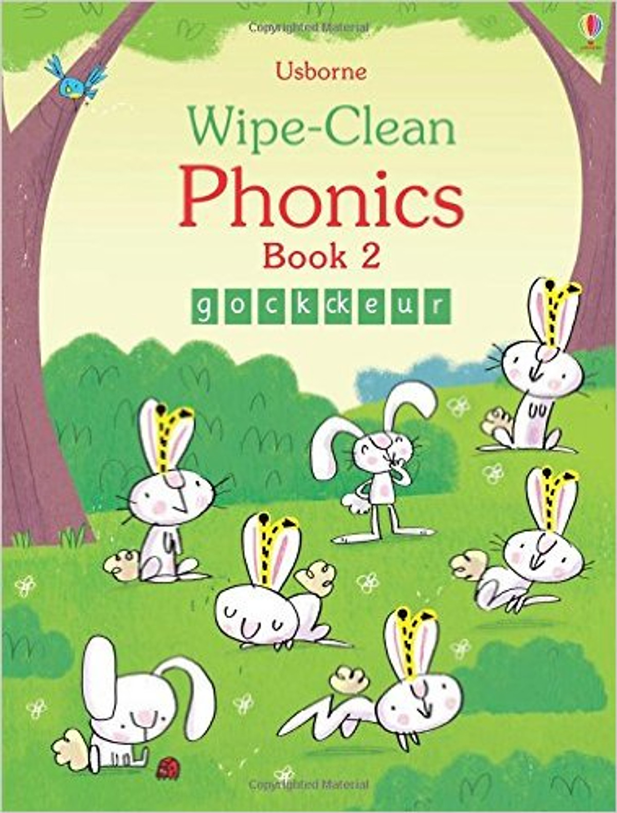 Sách tẩy xóa tiếng Anh - Usborne Wipe-Clean Phonics Book 2
