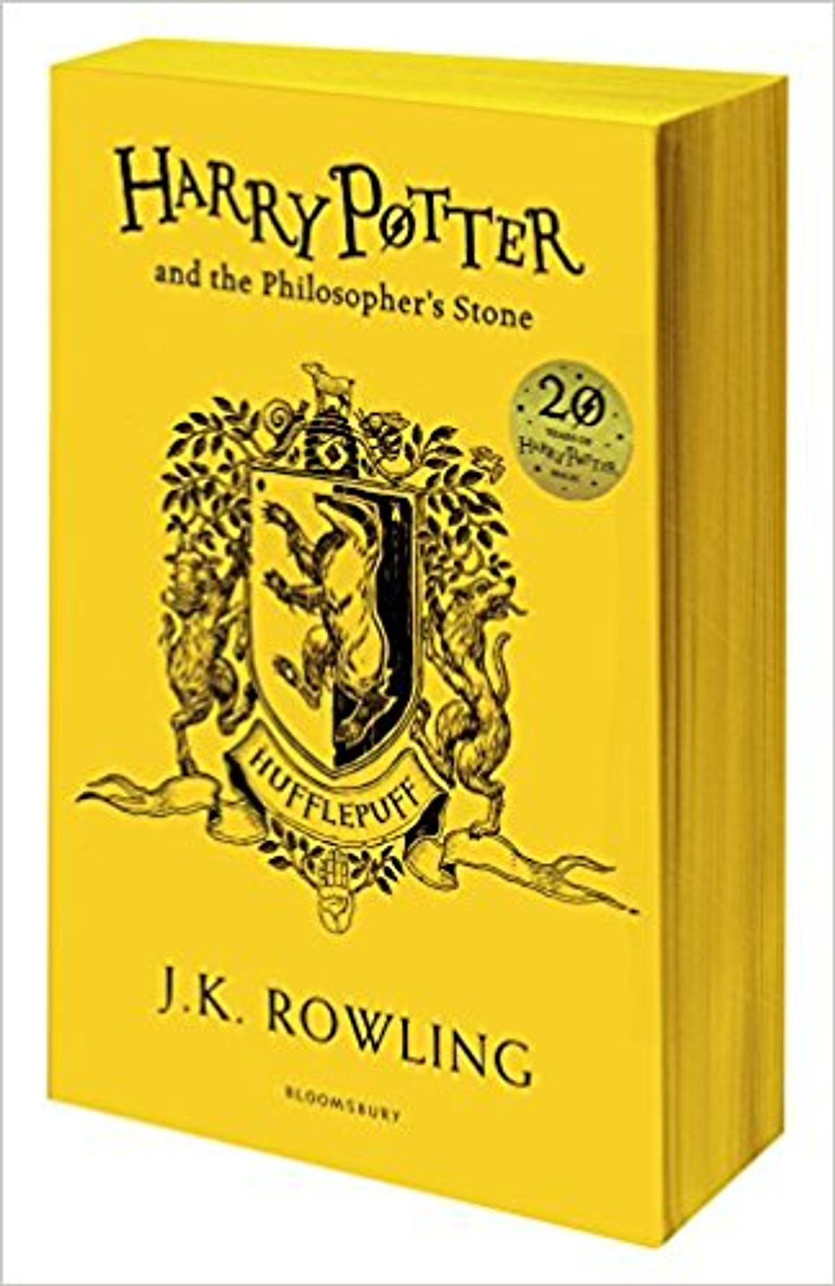 Harry Potter Part 1: Harry Potter And The Philosopher's Stone (Paperback) Hufflepuff Edition (Harry Potter và Hòn đá phù thủy) (English Book)