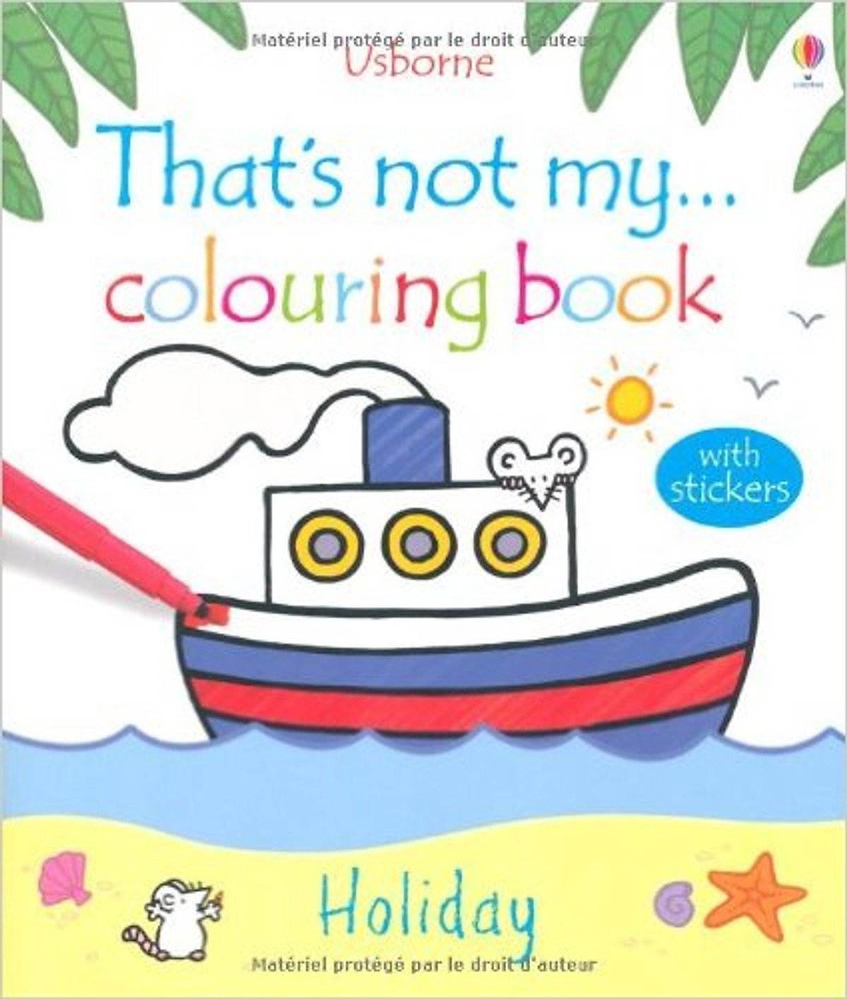 Sách tô màu That's Not My Colouring Book: Holiday