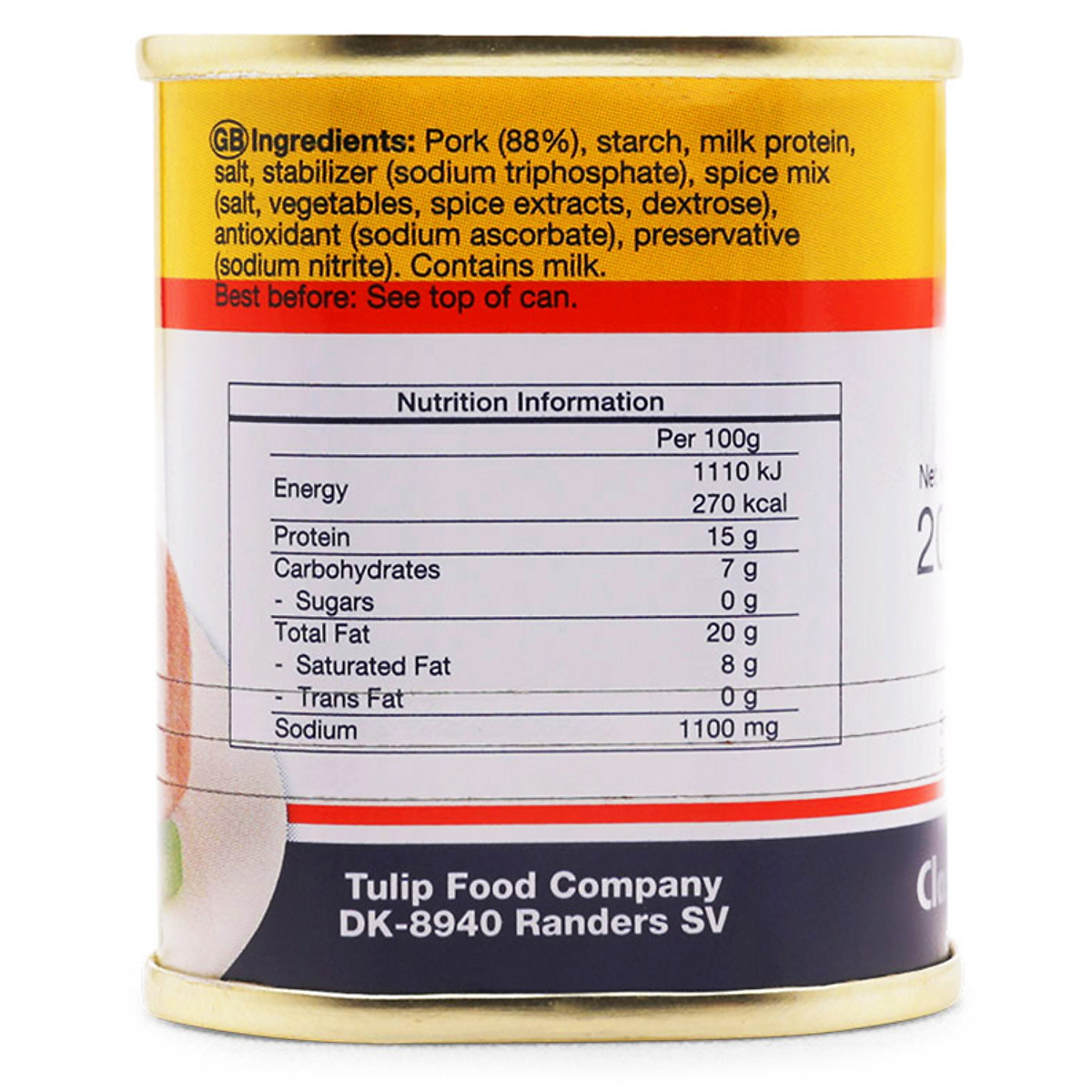 Thịt Hộp Tulip Luncheon Meat 200g