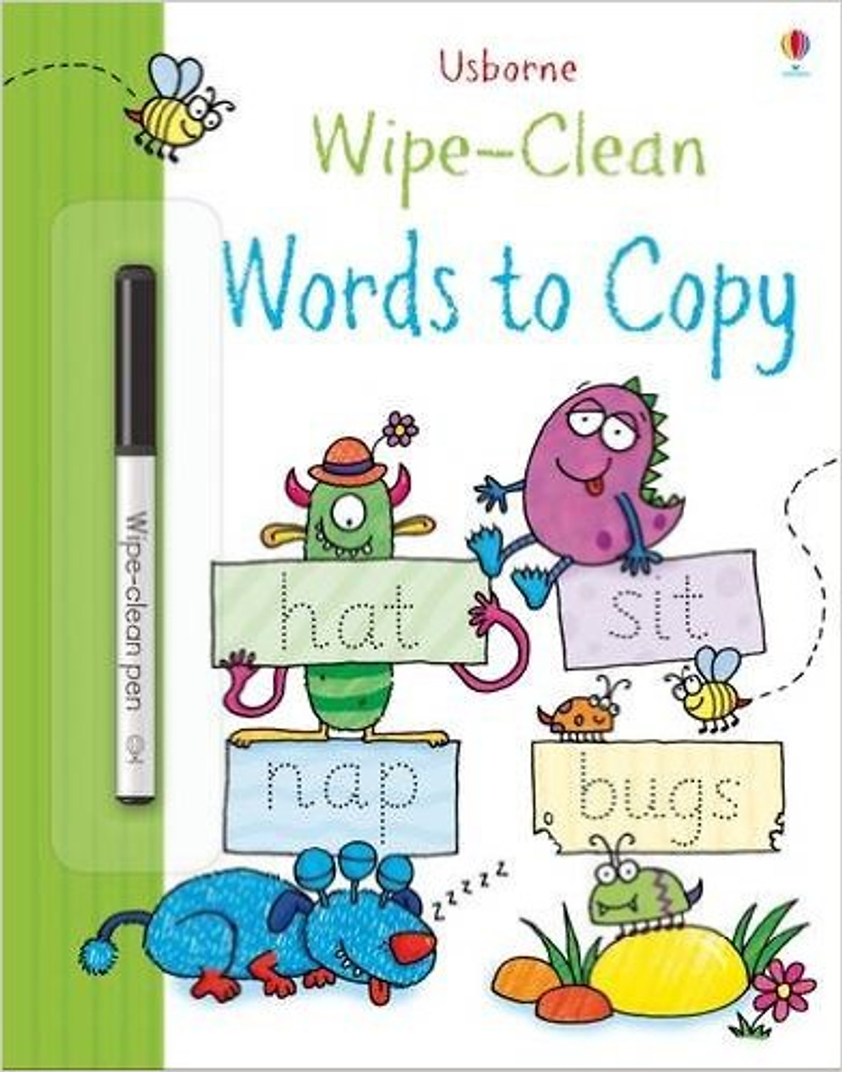 Sách tẩy xóa tiếng Anh - Usborne Words to Copy