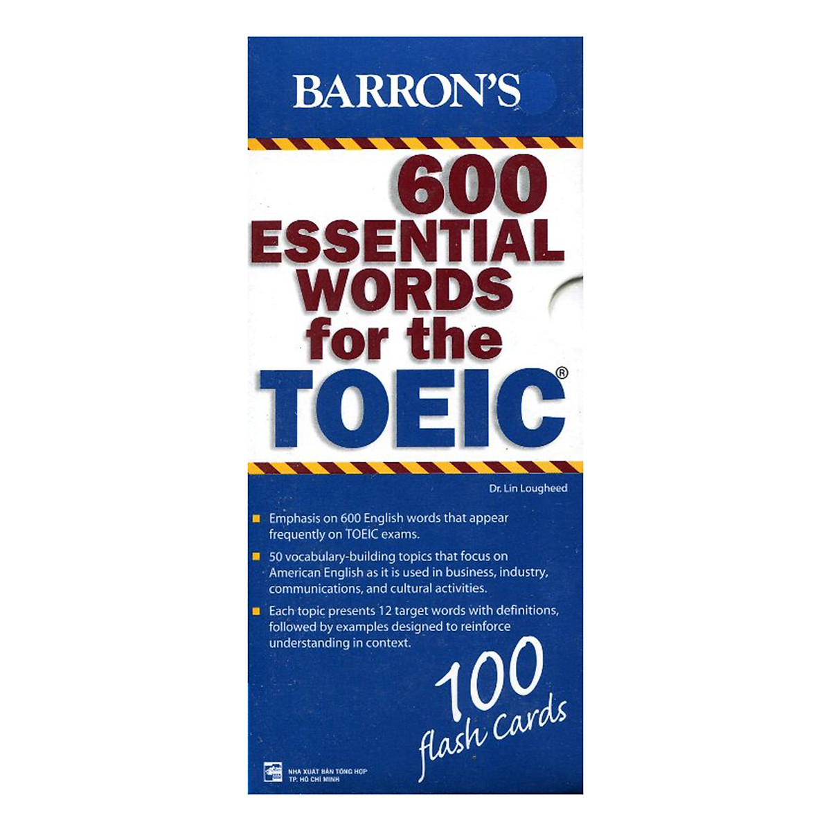 Hộp Flash Cards 600 Essential Words For The TOEIC Tiki