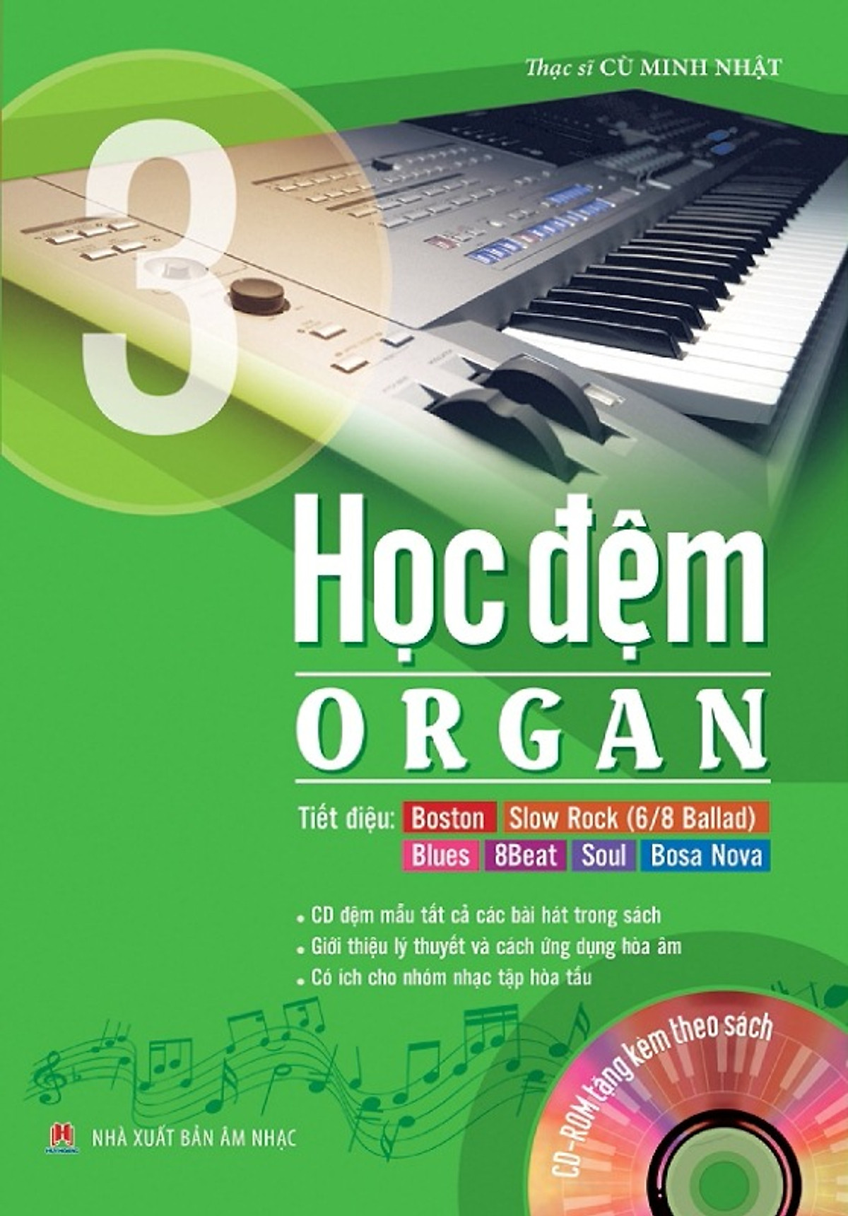 Học Đệm Organ (Tập 3) - Kèm CD