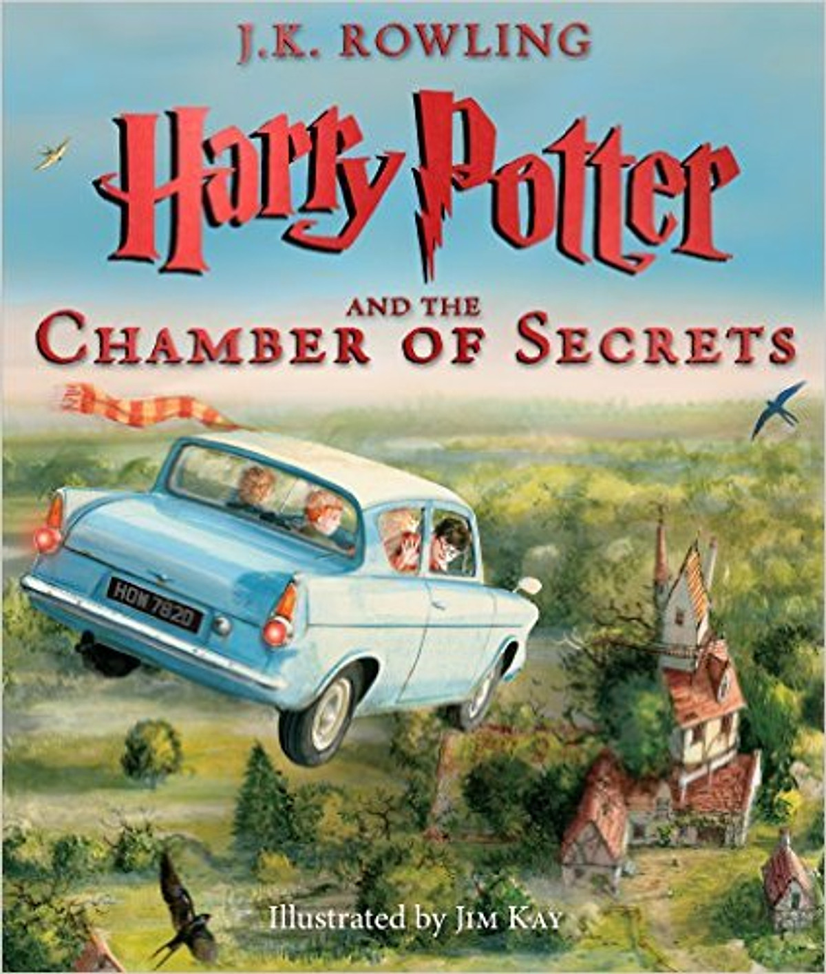 [Hàng thanh lý miễn đổi trả] Harry Potter Part 2: Harry Potter And The Chamber Of Secrets (Paperback) Illustrated Edition (Harry Potter và Phòng chứa bí mật) (English Book)