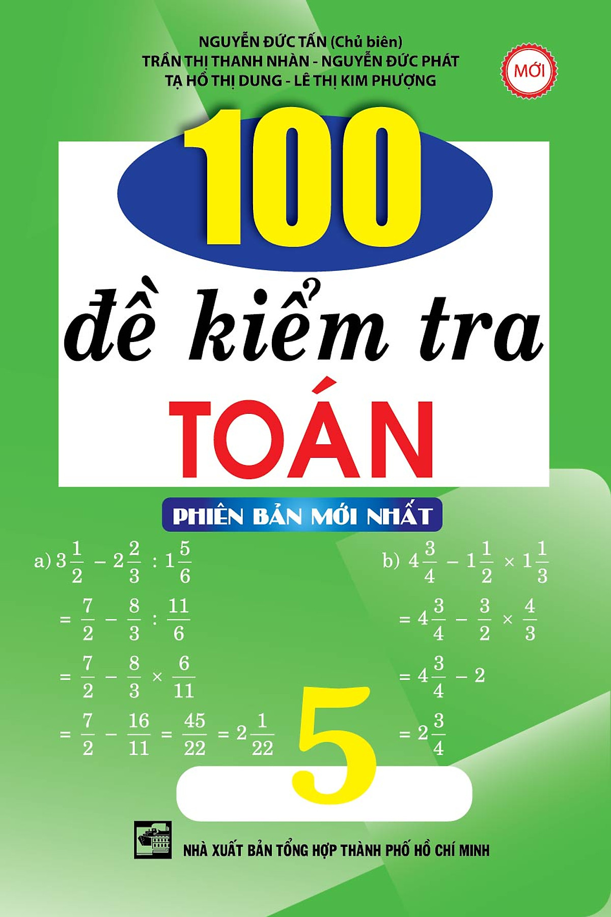 100 Đề Kiểm Tra Toán Lớp 5 (2016)