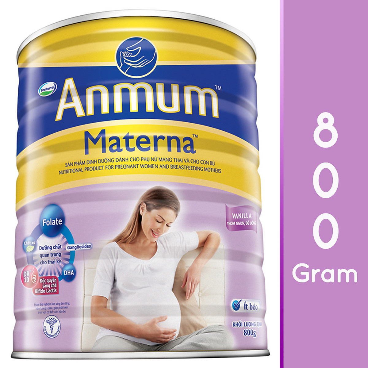 Sữa Bột Dành Cho Mẹ Bầu Anmum Materna Hương Vanilla 800g