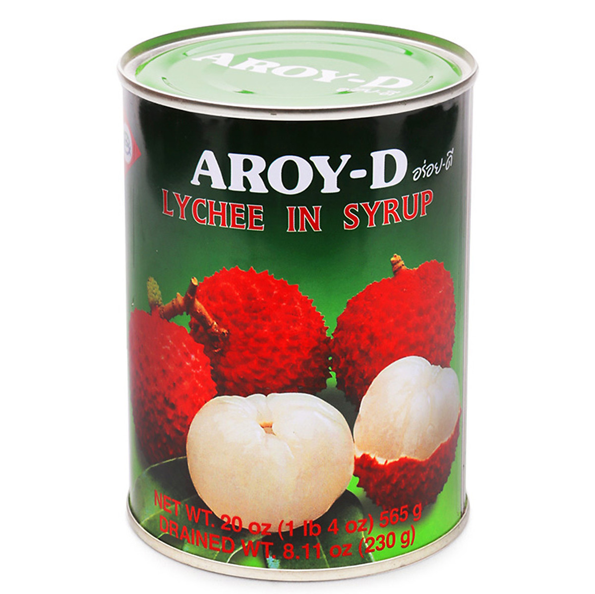 Trái Vải Ngâm Đường Aroy-D 565g (Thái Lan)