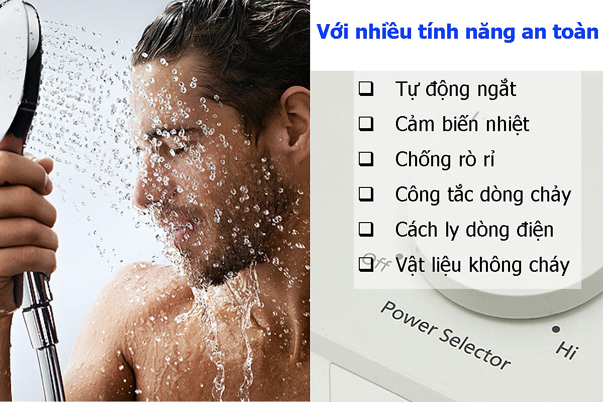 Máy Nước Nóng Panasonic DH-4MS1VW (4500W)