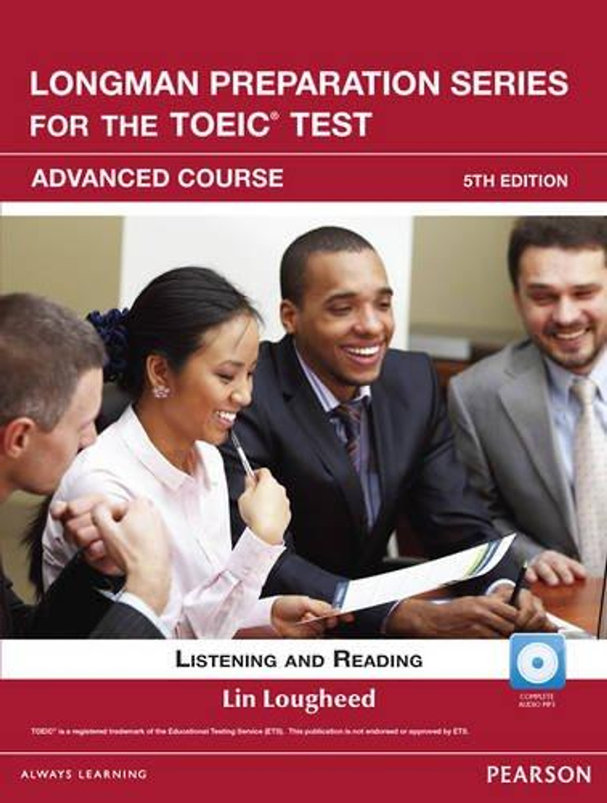 Longman Preparation TOEIC ( 5 Ed.) Adv : Book With CD-ROM, iTests With Audio (No Key)