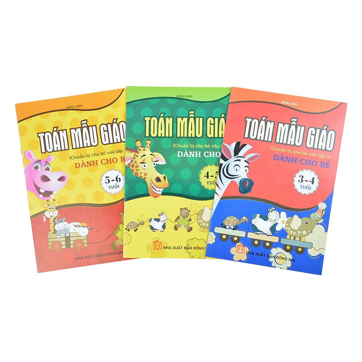 Toán Mẫu Giáo Dành Cho Bé (3 Cuốn)