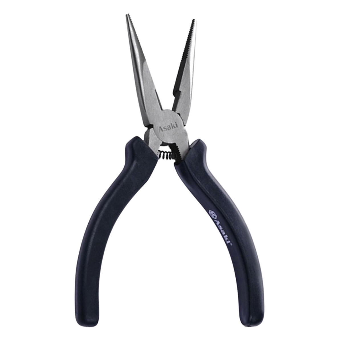 Kềm Nhọn Cán Đen Kiểu Mỹ Asaki AK-8048