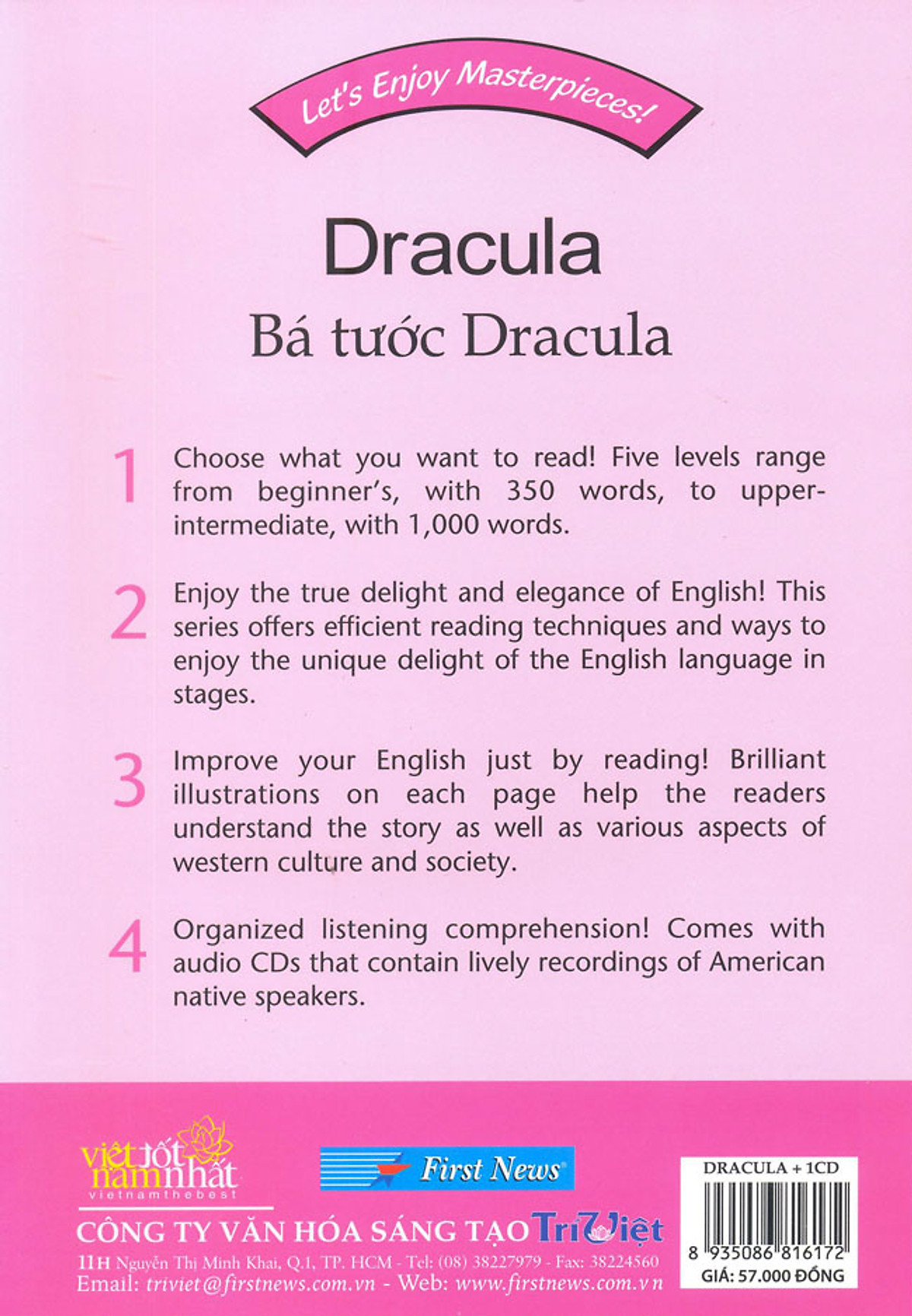 Happy Reader - Bá Tước Dracula (Kèm CD)