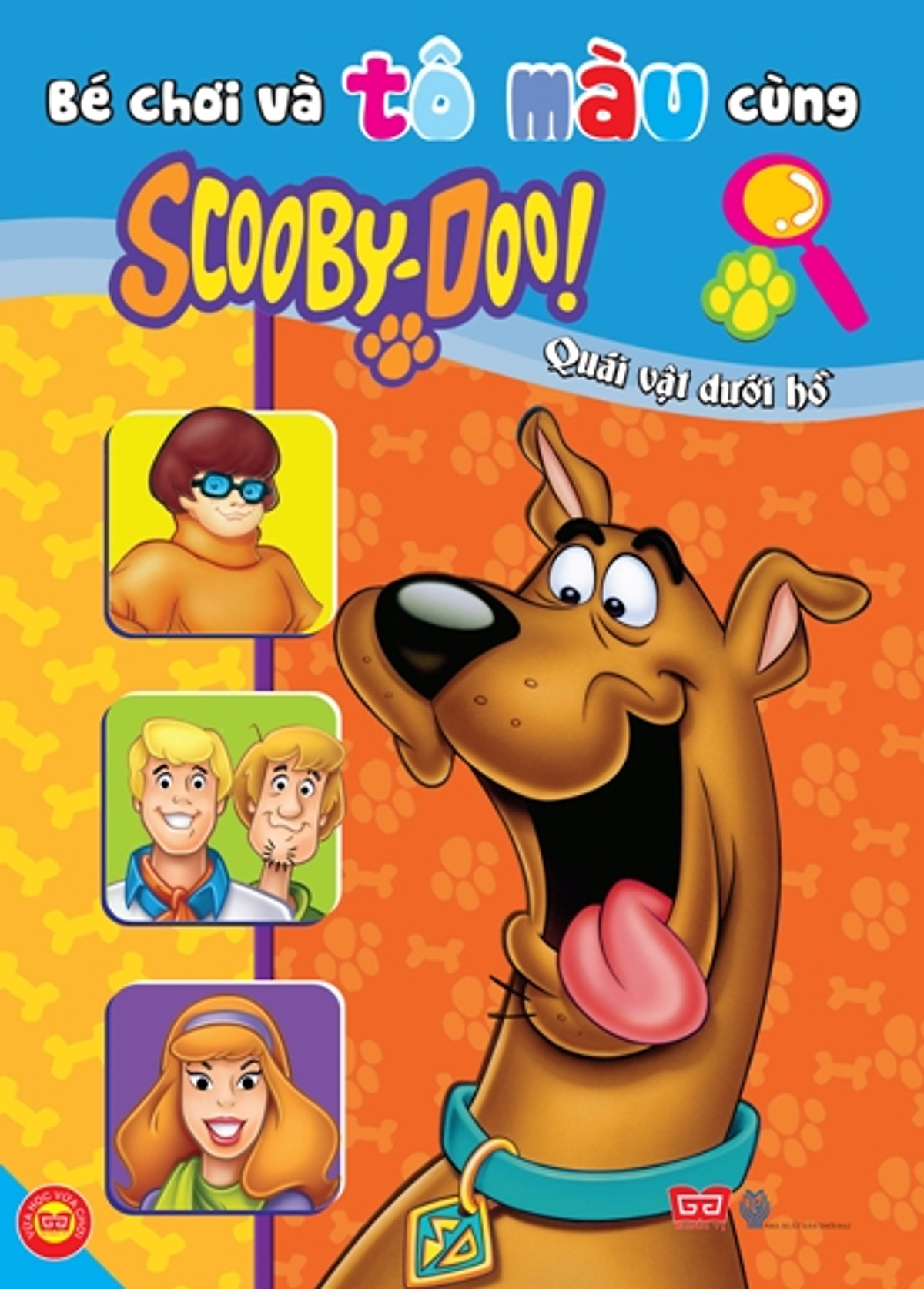 Bé Chơi Và Tô Màu Cùng Scooby-Doo (Quái Vật Dưới Hồ)