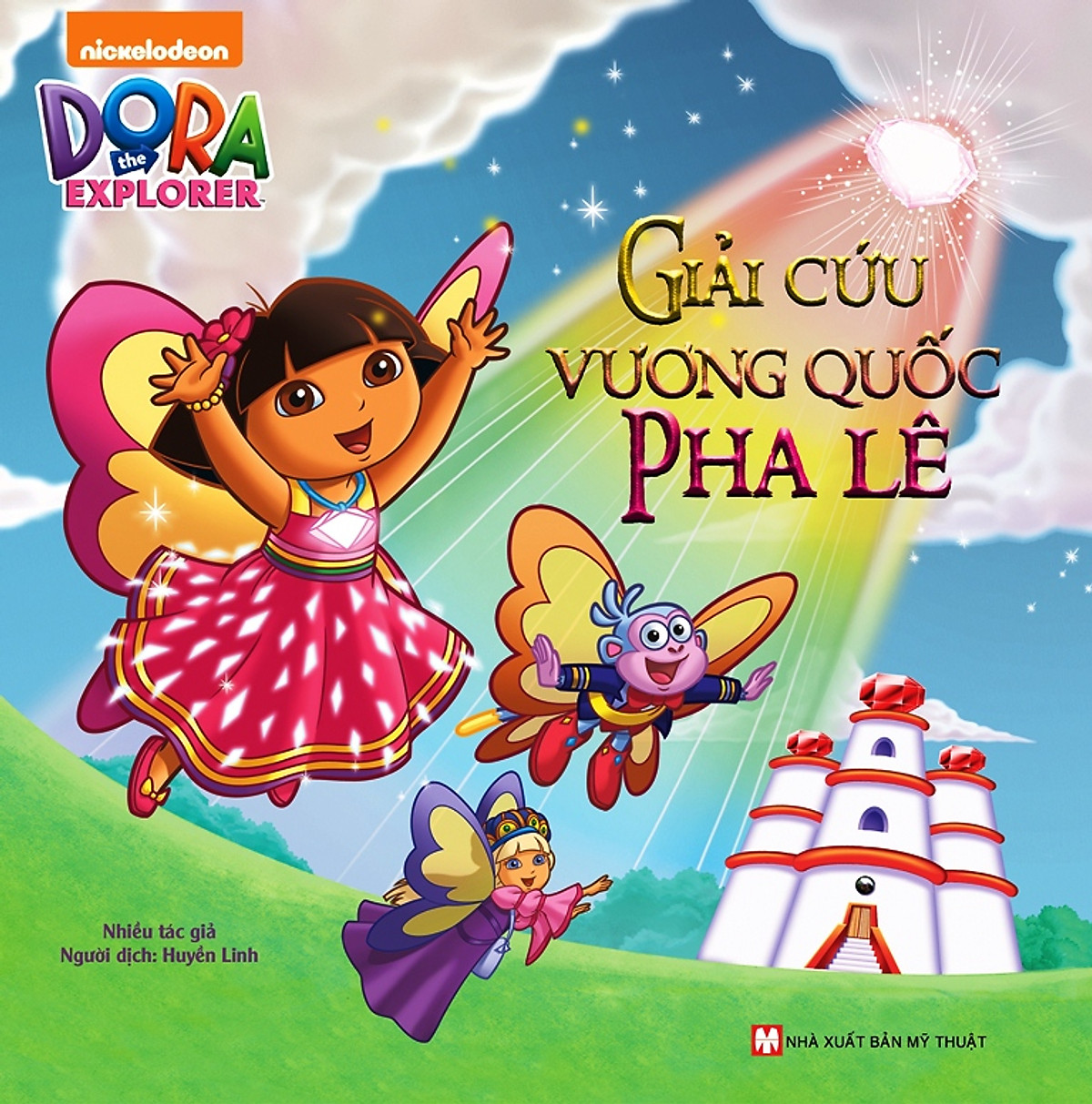 Dora The Explorer - Giải Cứu Vương Quốc Pha Lê - Truyện Tranh Thiếu Nhi