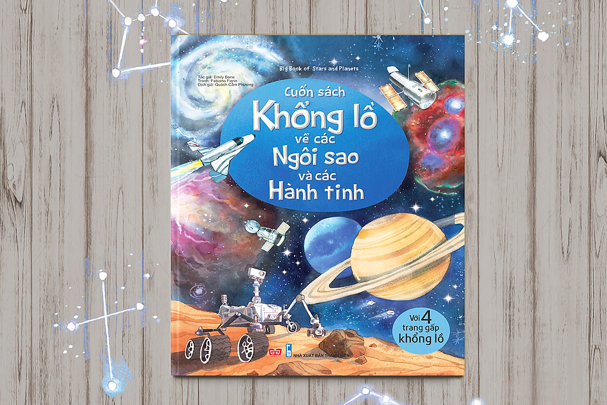 Big Book Of Stars And Planets - Cuốn Sách Khổng Lồ Về Các Ngôi Sao Và Các Hành Tinh