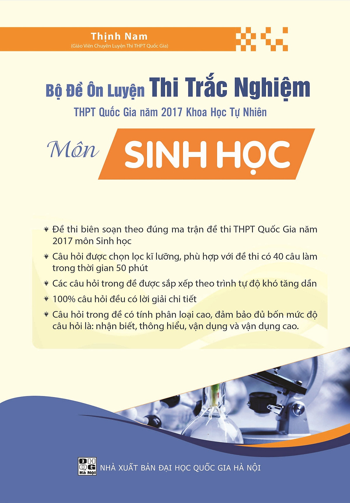 Bộ Đề Ôn Luyện Thi Trắc Nghiệm THPT Quốc Gia Năm 2017 Khoa Học Tự Nhiên Môn Sinh Học