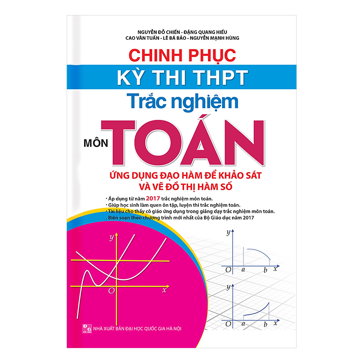 Chinh Phục Kỳ Thi THPT Trắc Nghiệm Môn Toán, Ứng Dụng Đạo Hàm Để Khảo Sát Và Vẽ Đồ Thị Hàm Số (Sách Màu)