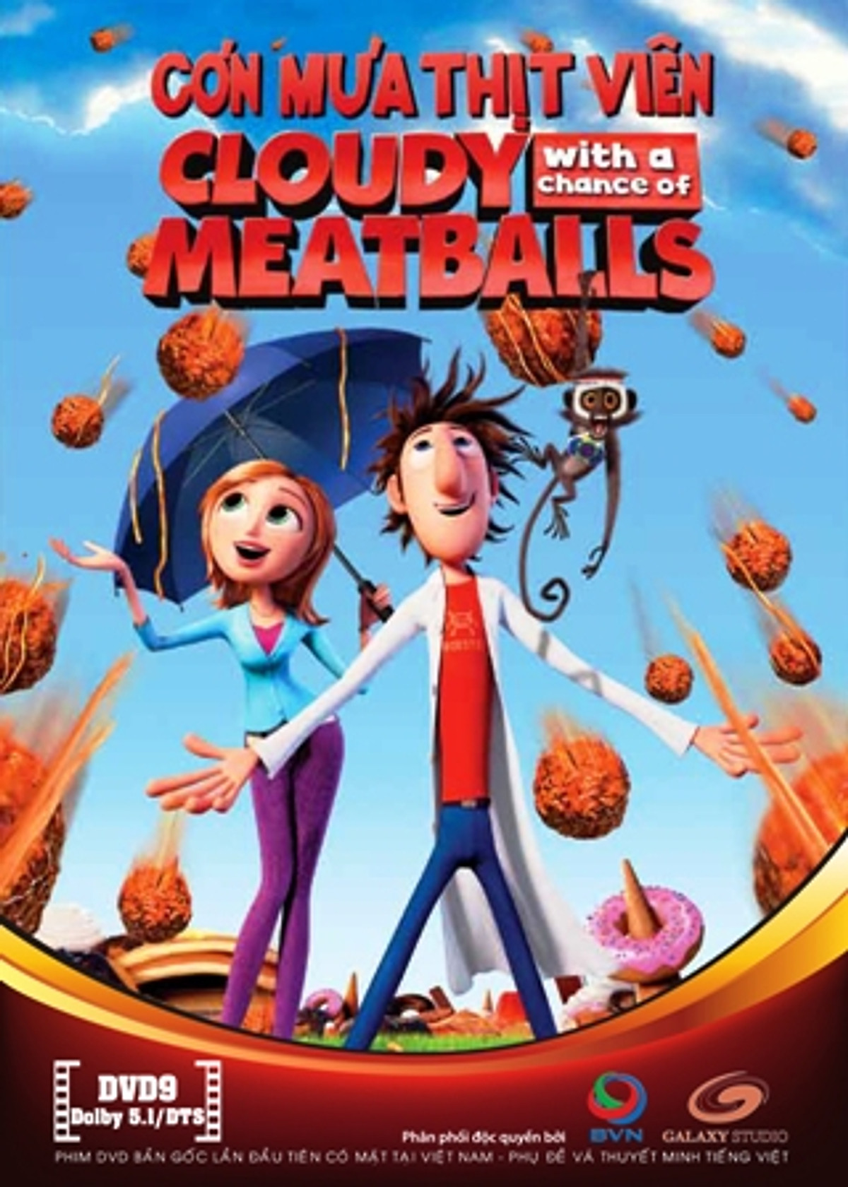 Mua Cơn Mưa Thịt Viên - Cloudy With A Chance Of Meatballs (Dvd)