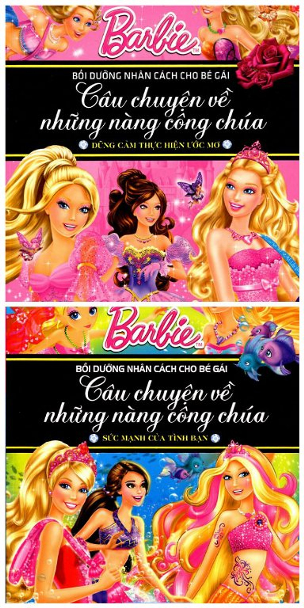 Combo Barbie Bồi Dưỡng Nhân Cách Bé Gái