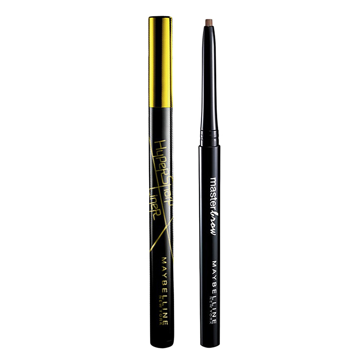 Chì kẻ chân mày lâu trôi, không trôi cho da dầu dạng vặn Maybelline Master Brow