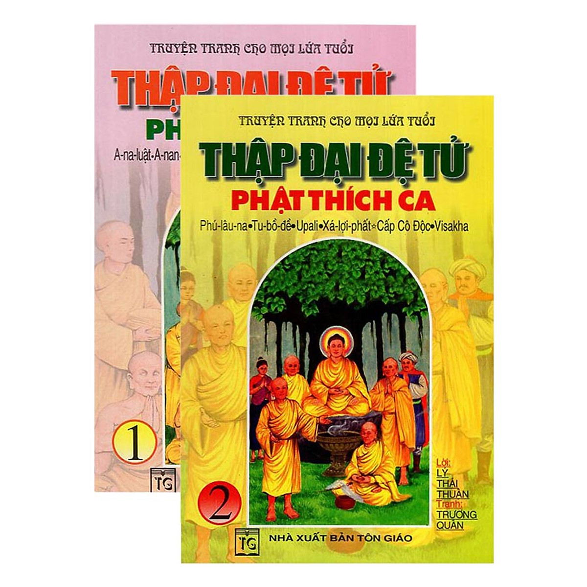 Thập Đại Đệ Tử Phật Thích Ca (Trọn Bộ 2 Tập)