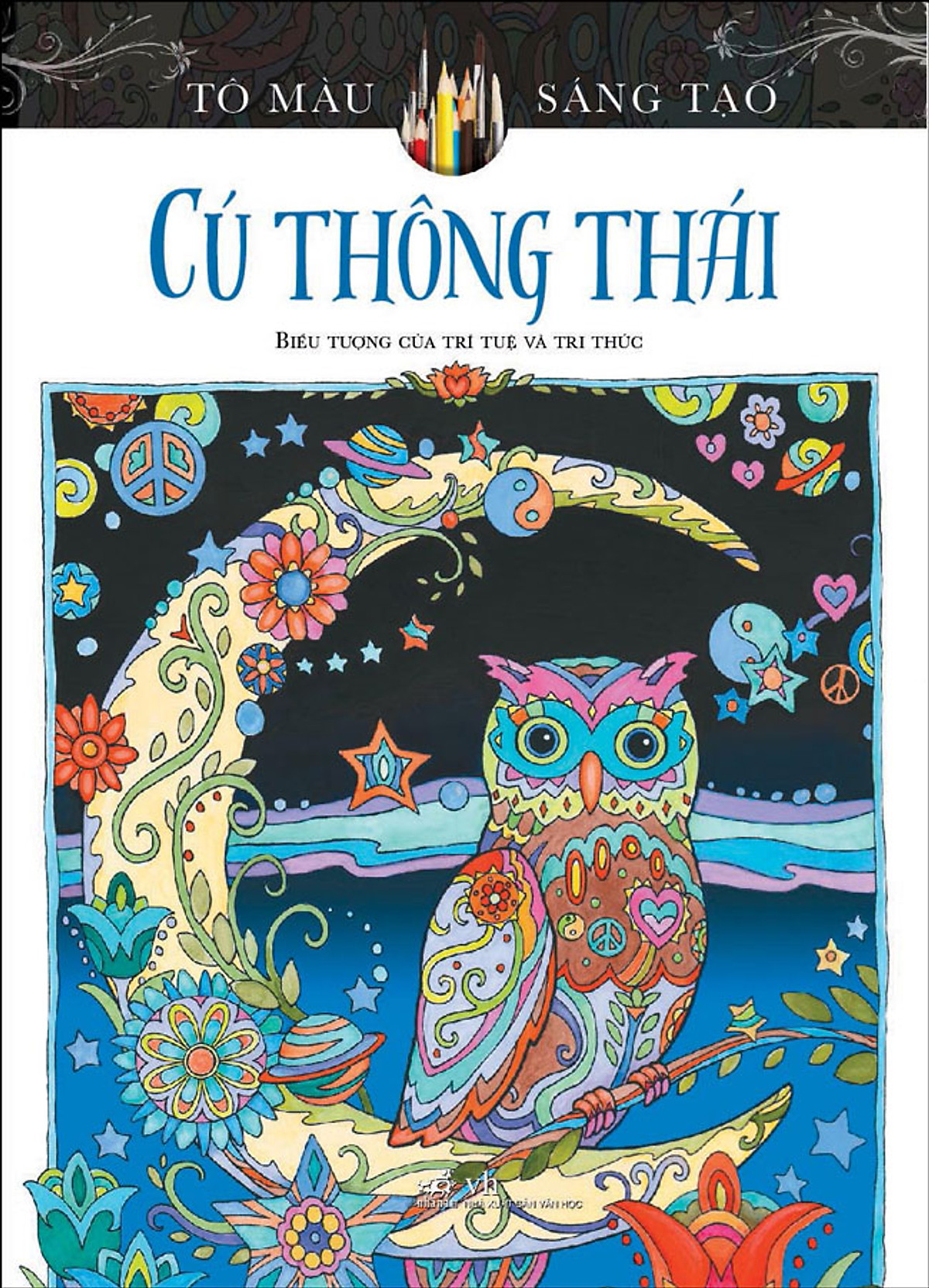 Cú Thông Thái (Sách Tô Màu Dành Cho Người Lớn)