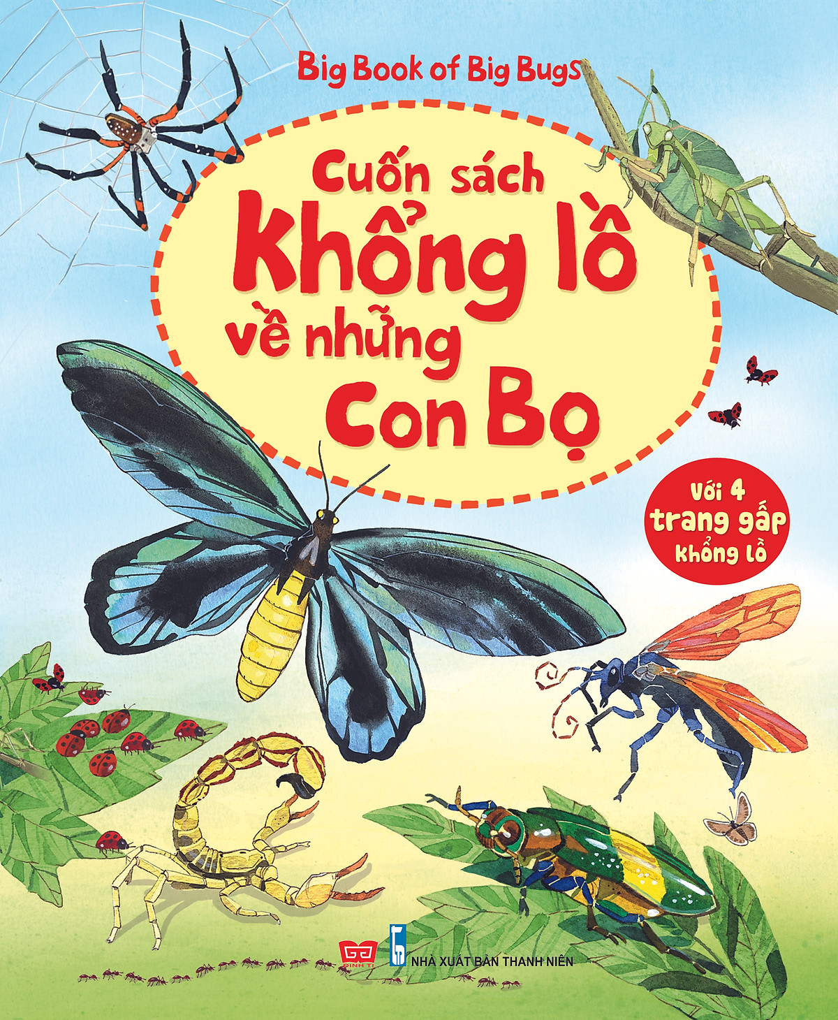 Big Book Of Big Bugs – Cuốn Sách Khổng Lồ Về Những Con Bọ