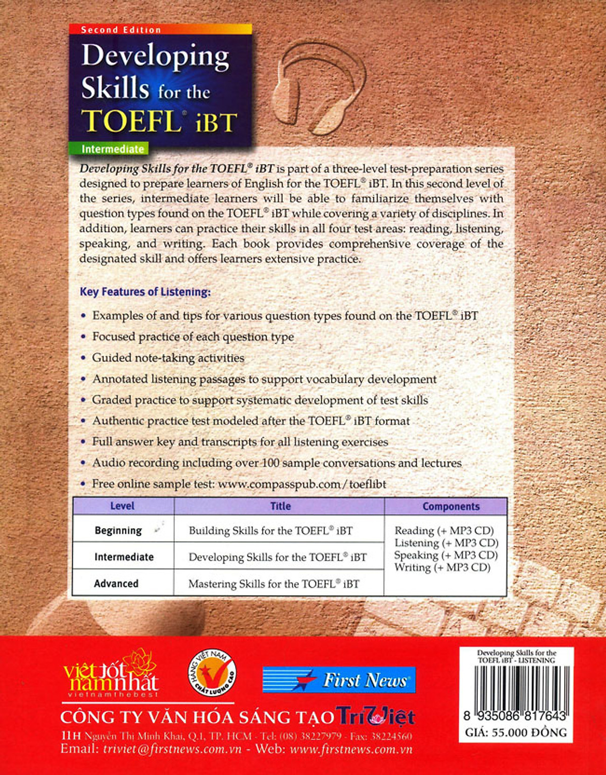 Developing Skills For The Toefl IBT - Listening (Không CD)