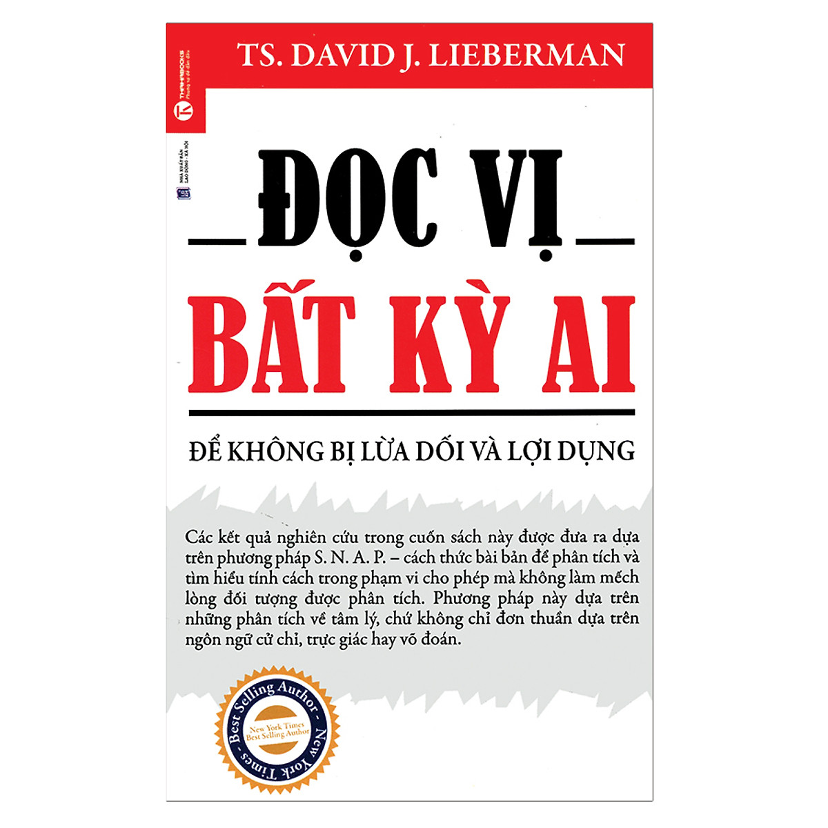 Đọc Vị Bất Kỳ Ai - Để Không Bị Lừa Dối Và Lợi Dụng