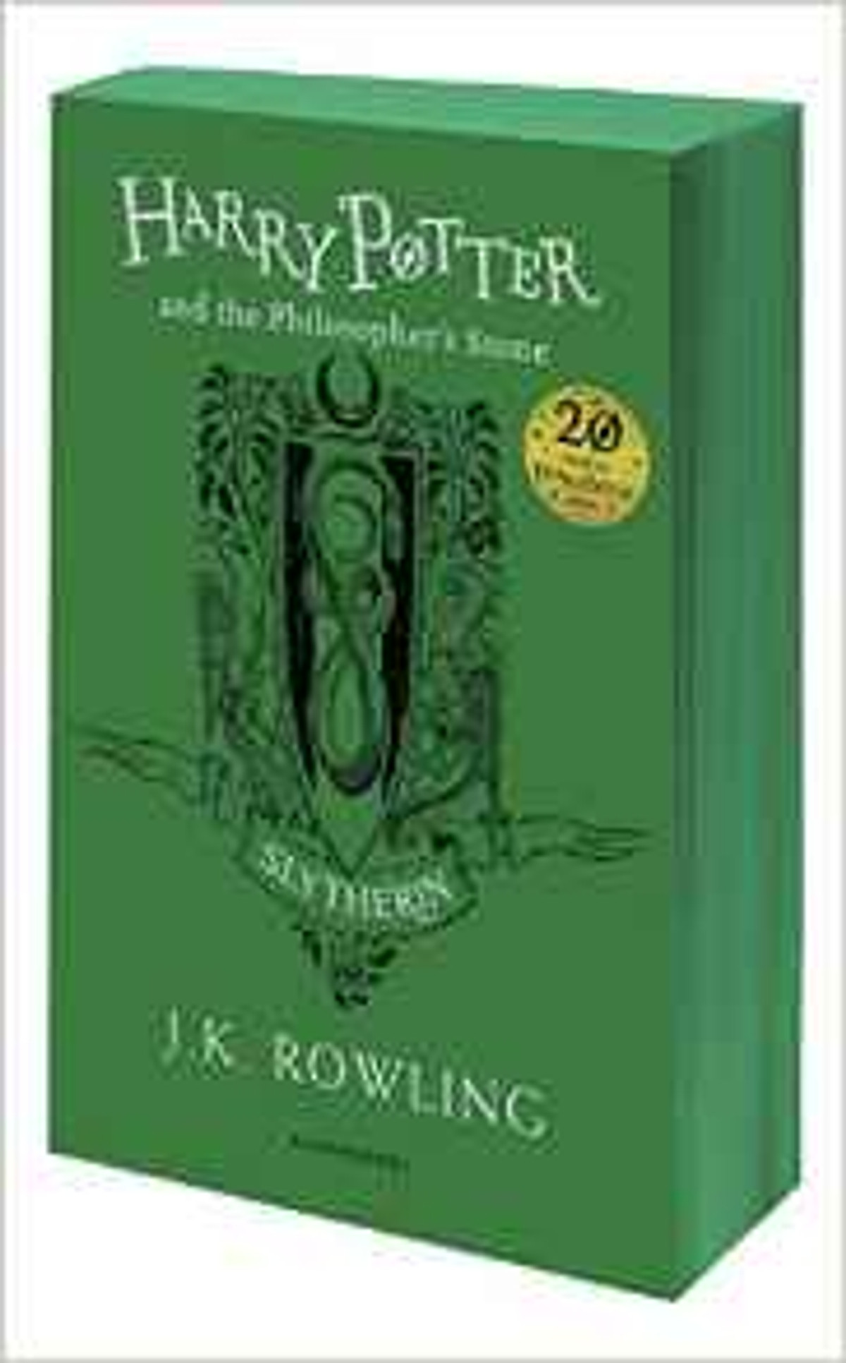 Harry Potter Part 1: Harry Potter And The Philosopher's Stone (Paperback) Slytherin Edition (Harry Potter và Hòn đá phù thủy) (English Book)