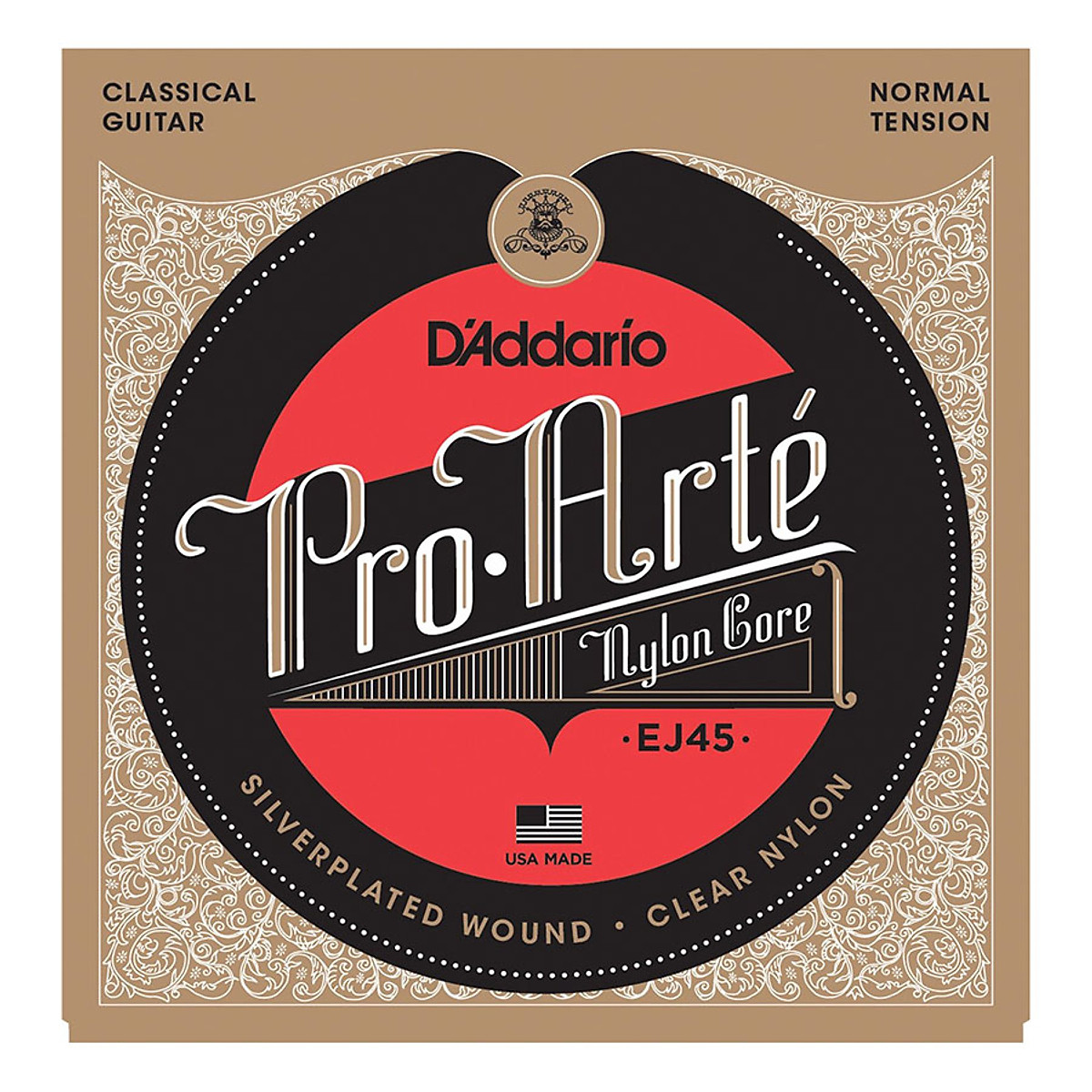 Bộ Dây Đàn Guitar Classic D'Addario EJ45