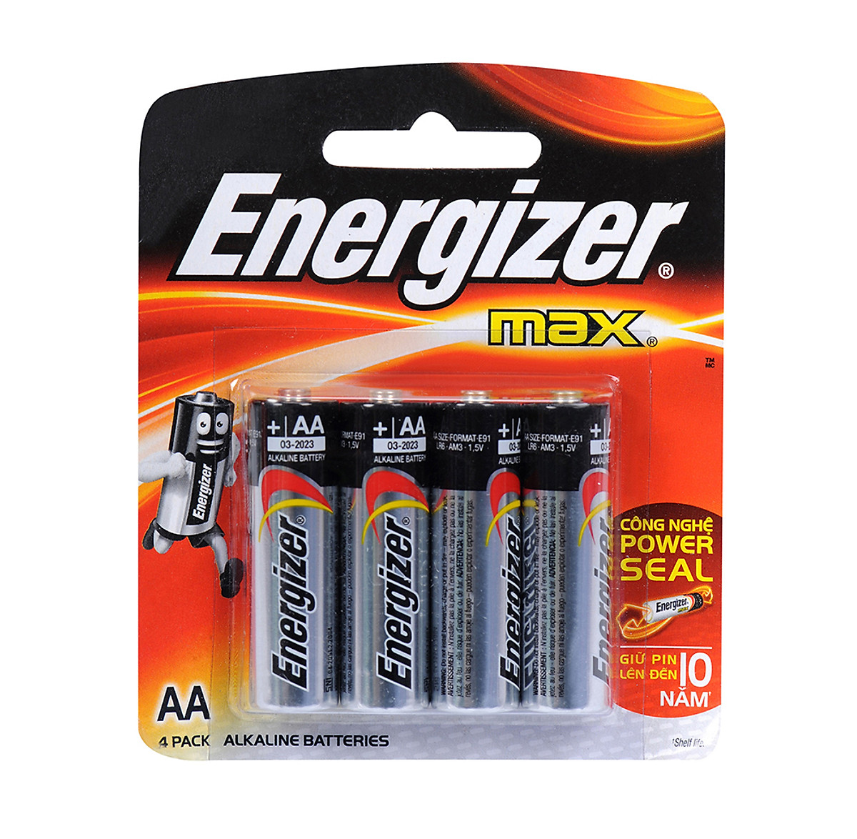 Mua Pin AA Energizer Max E91 BP4 | Tiki