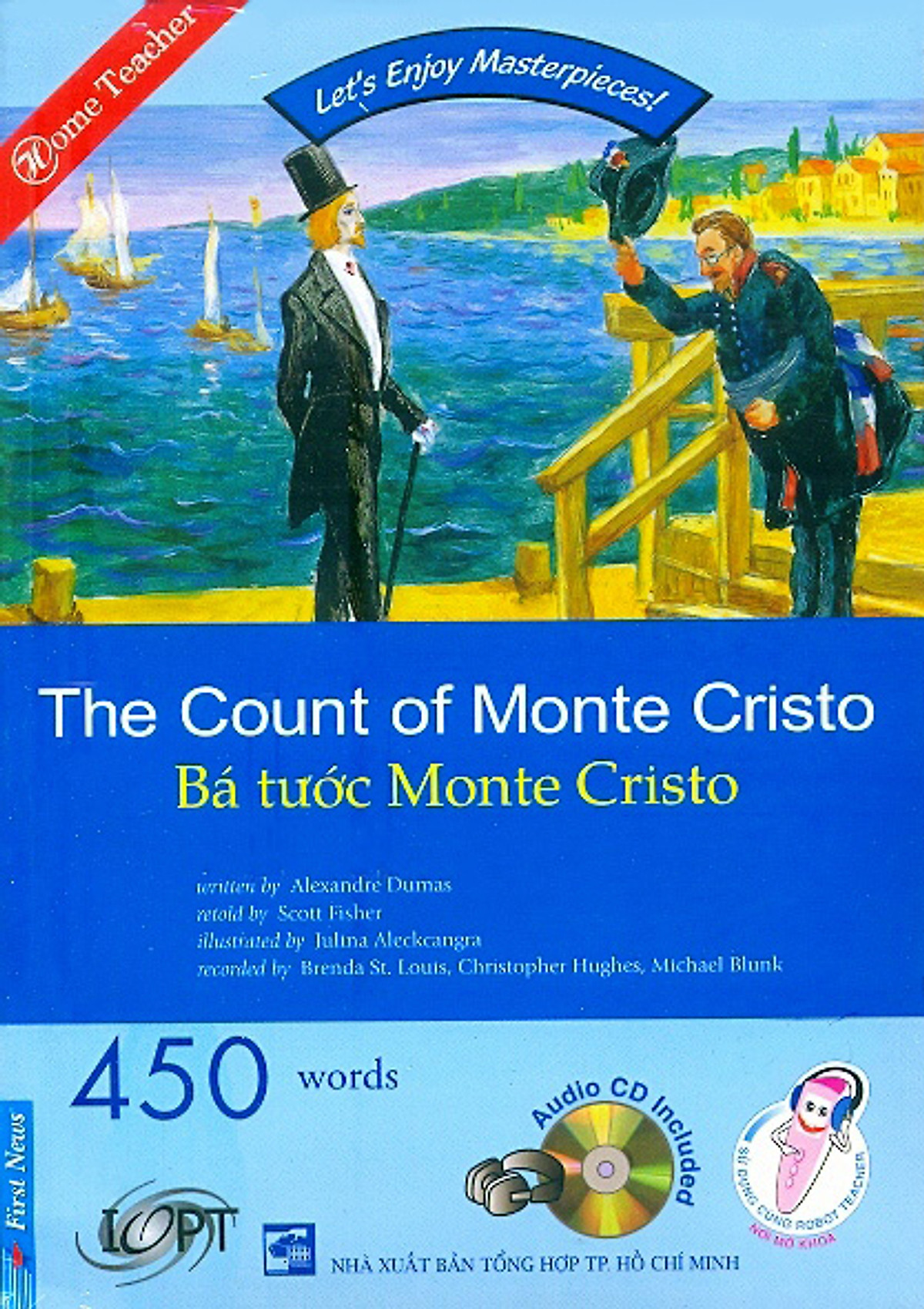 Happy Reader - Bá Tước Monte Cristo - Kèm 1 CD 