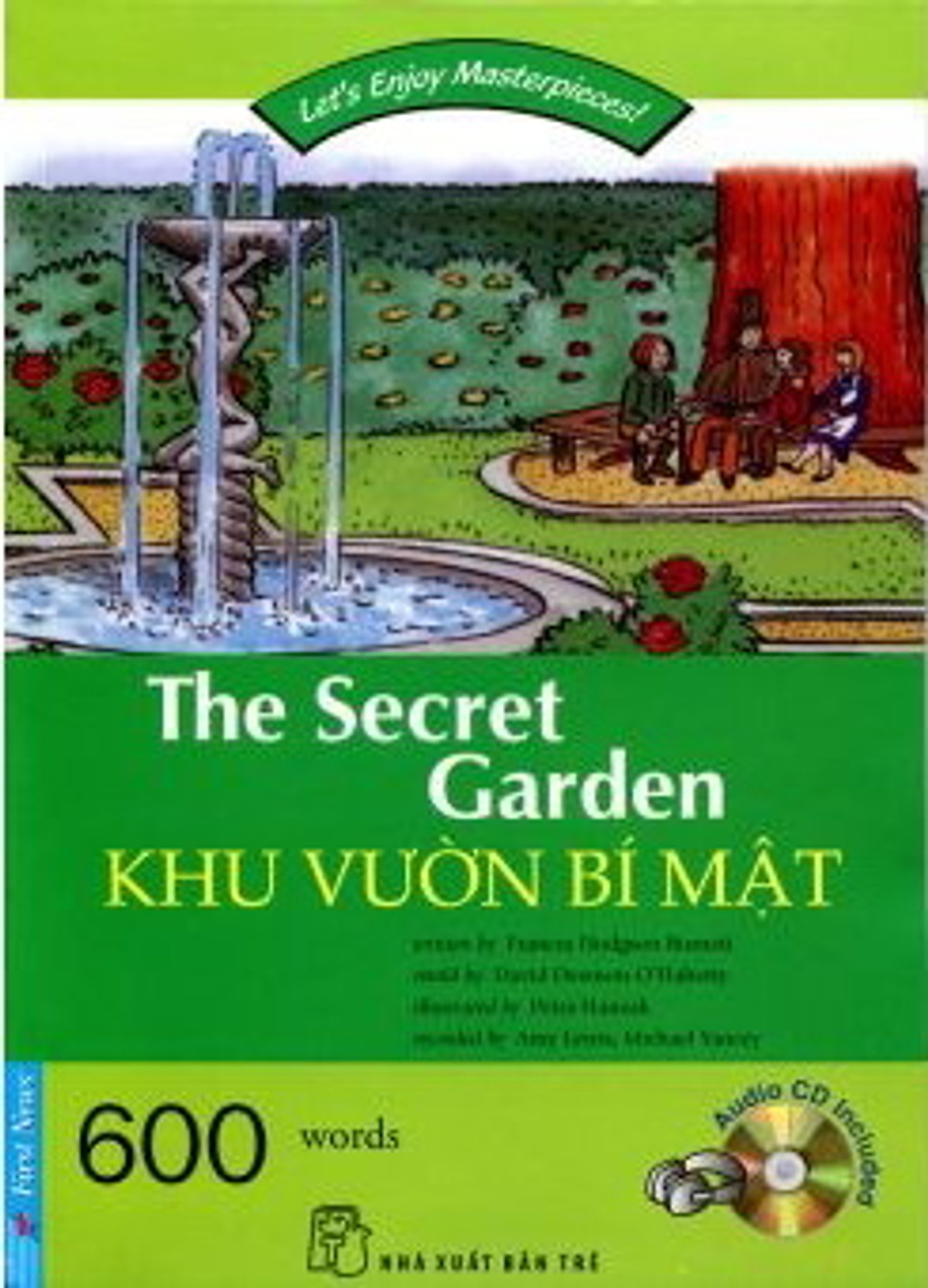 Happy Reader - Khu Vườn Bí Mật (Kèm CD) - Tái Bản