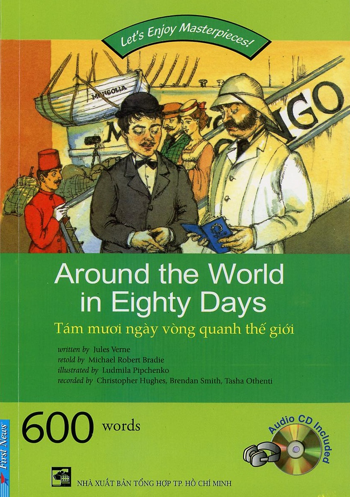 Happy Reader - Tám Mươi Ngày Vòng Quanh Thế Giới (Kèm 1 CD)