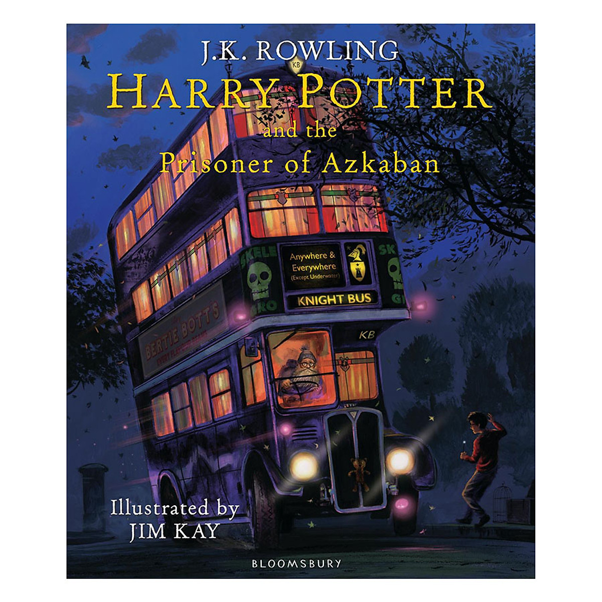 Harry Potter Part 3: Harry Potter And The Prisoner Of Azkaban (Hardback) - Illustrated Edition