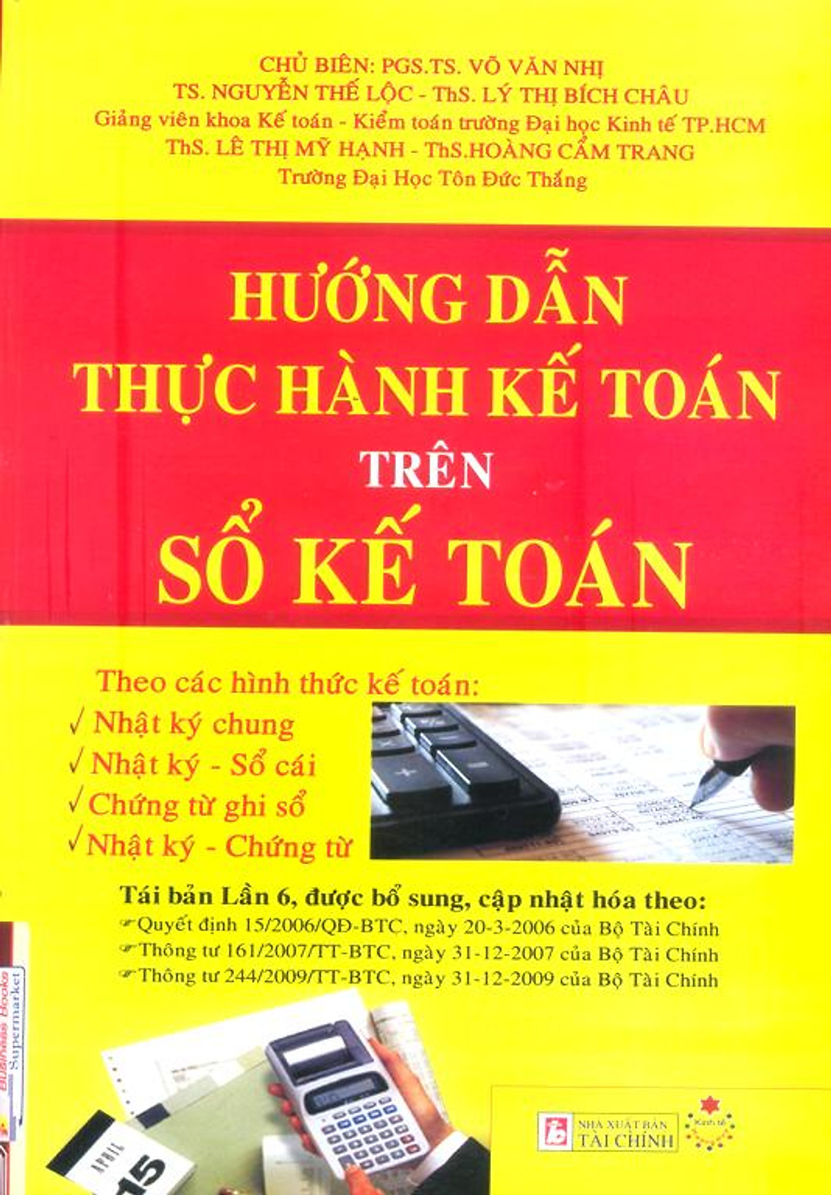 Hướng Dẫn Thực Hành Kế Toán Trên Sổ Kế Toán