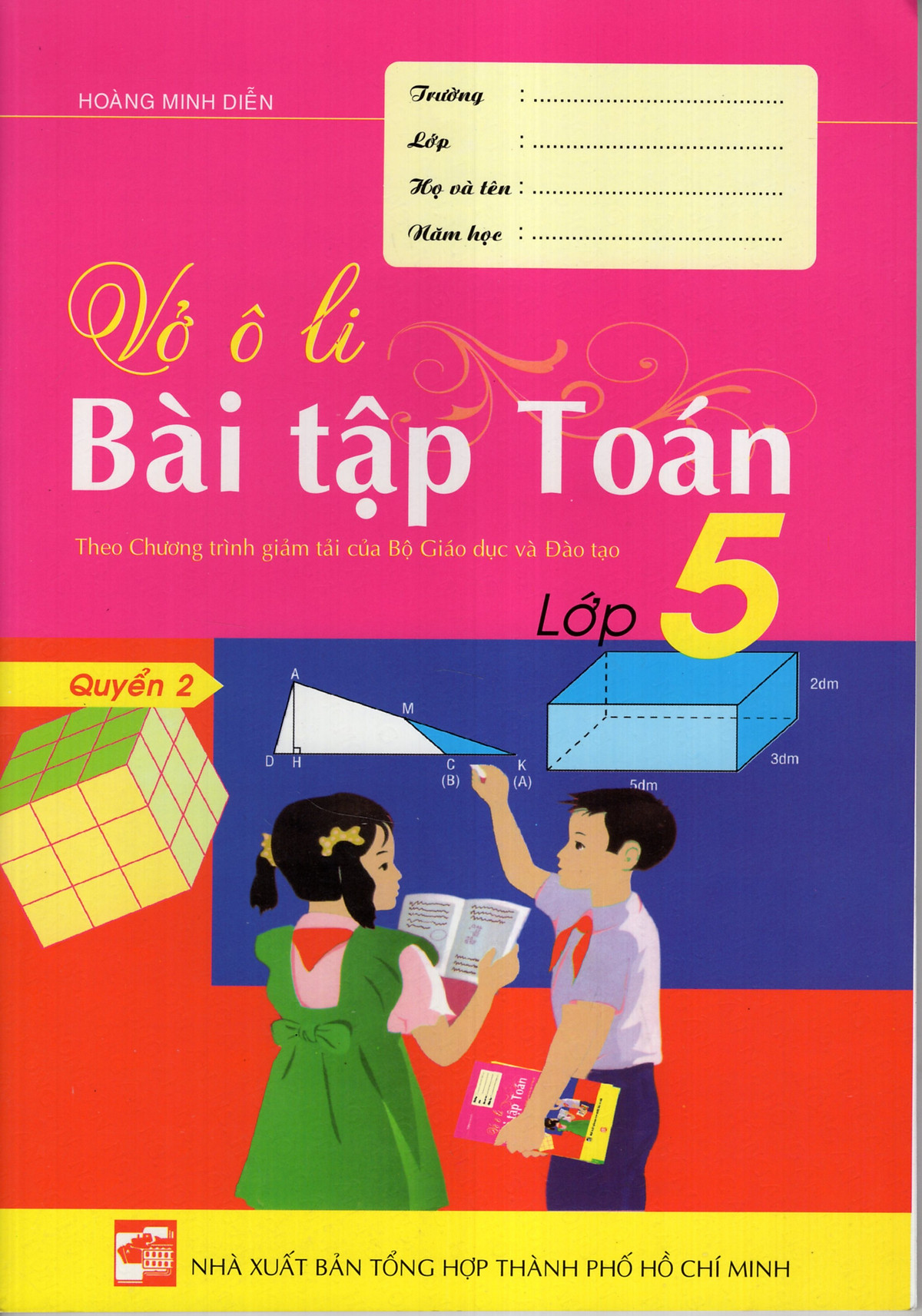 Vở Ô Li Bài Tập Toán Lớp 5 (Quyển 2)