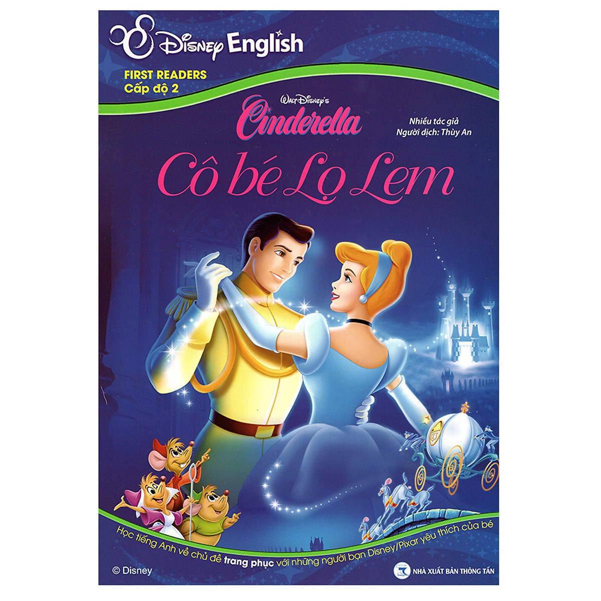 Disney English - Cấp Độ 2: Cô Bé Lọ Lem (Không CD)