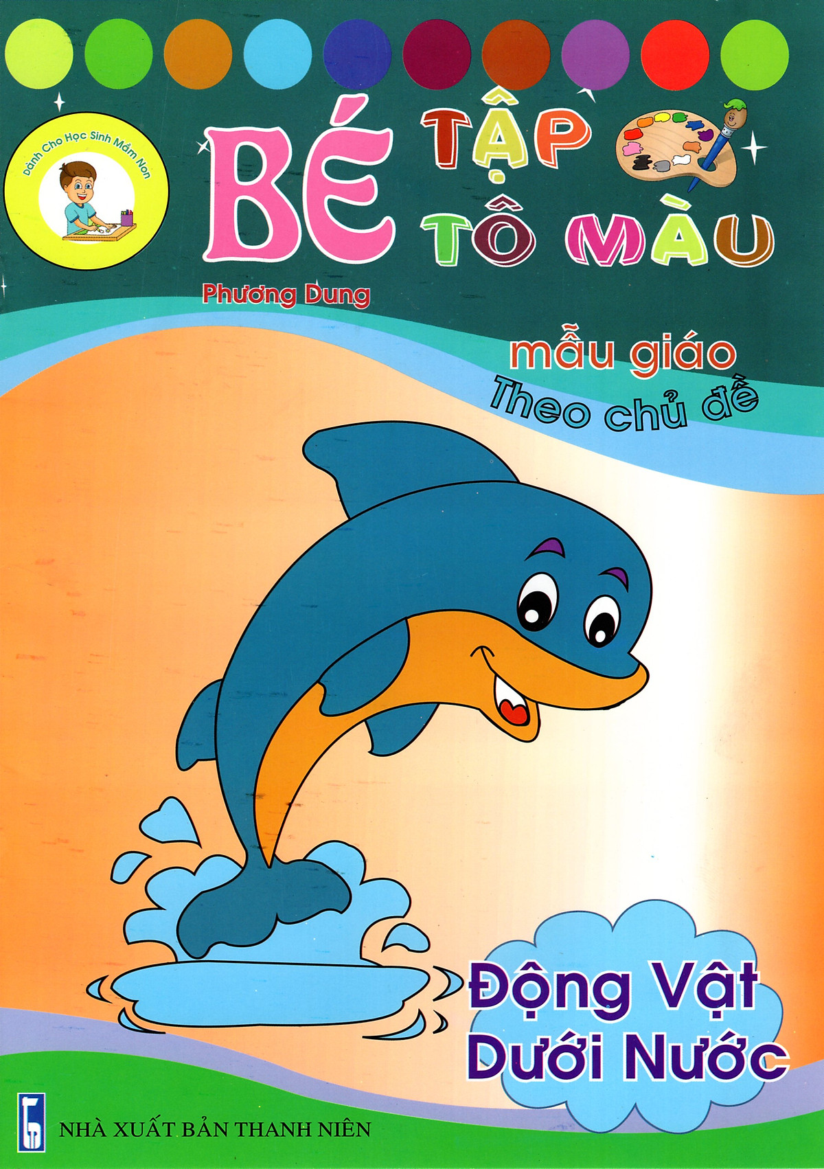 Bé Tập Tô Màu Mẫu Giáo - Động Vật Dưới Nước