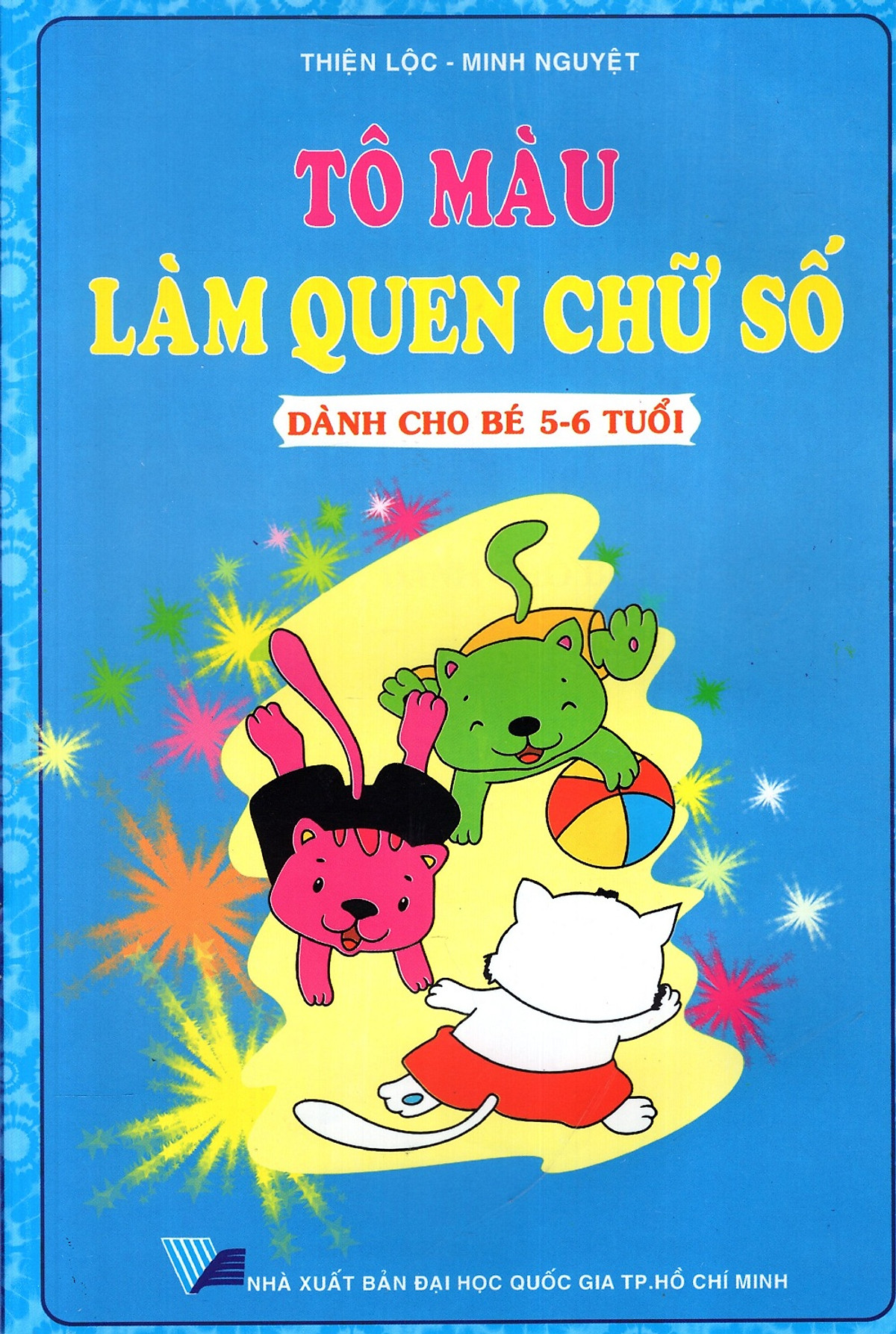 Tô Màu Làm Quen Chữ Số (Dành Cho Bé 5 - 6 Tuổi)