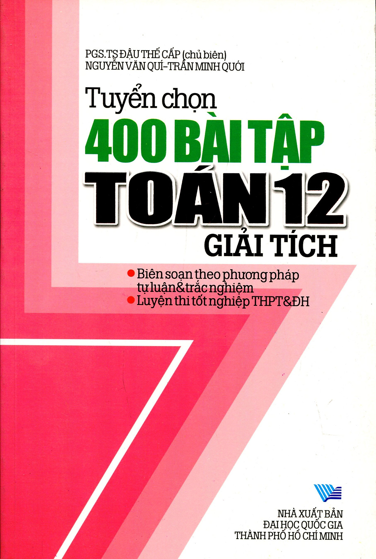 Tuyển Chọn 400 Bài Tập Toán Giải Tích Lớp 12