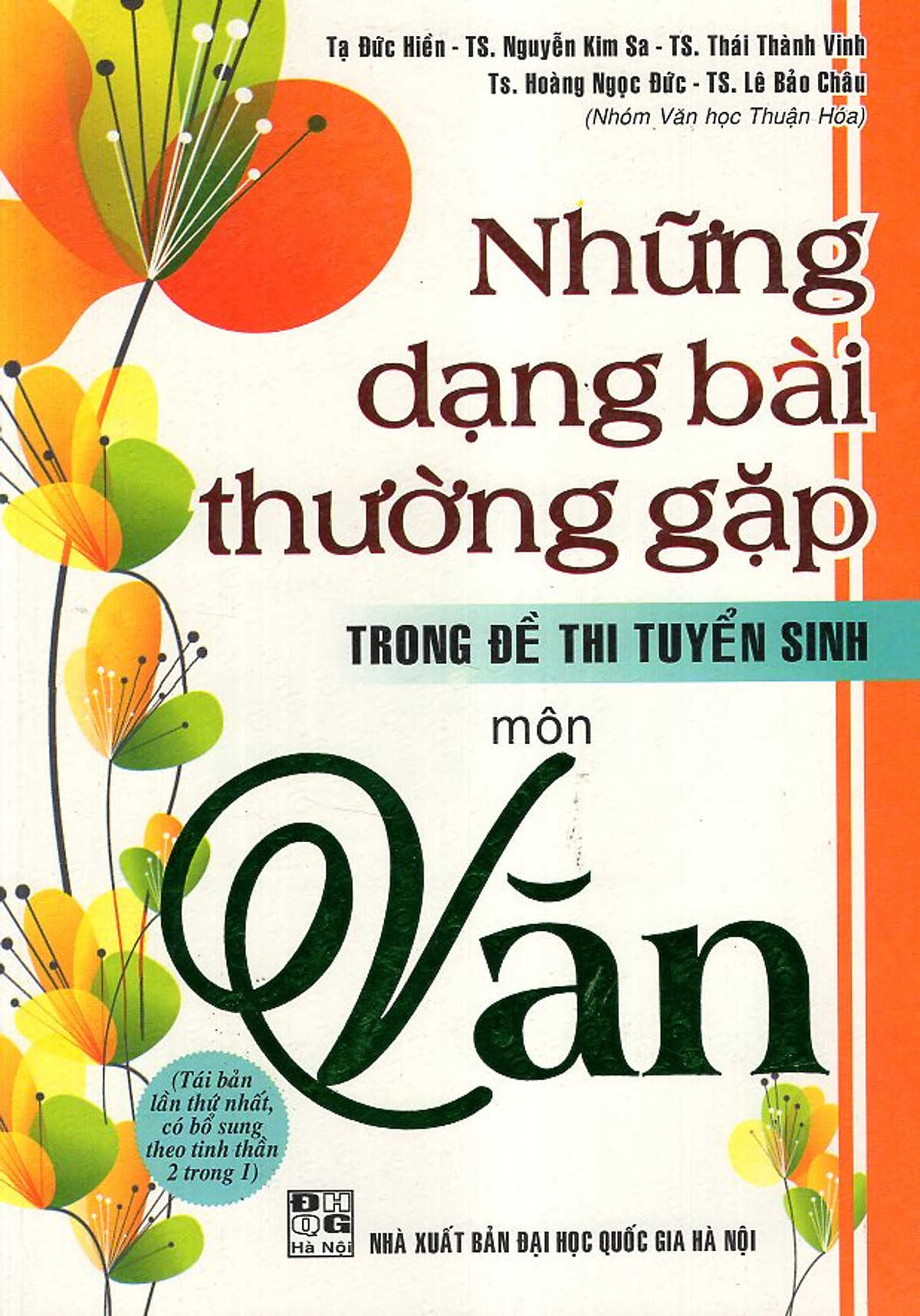 Những Dạng Bài Thường Gặp Trong Đề Thi Tuyển Sinh Môn Văn