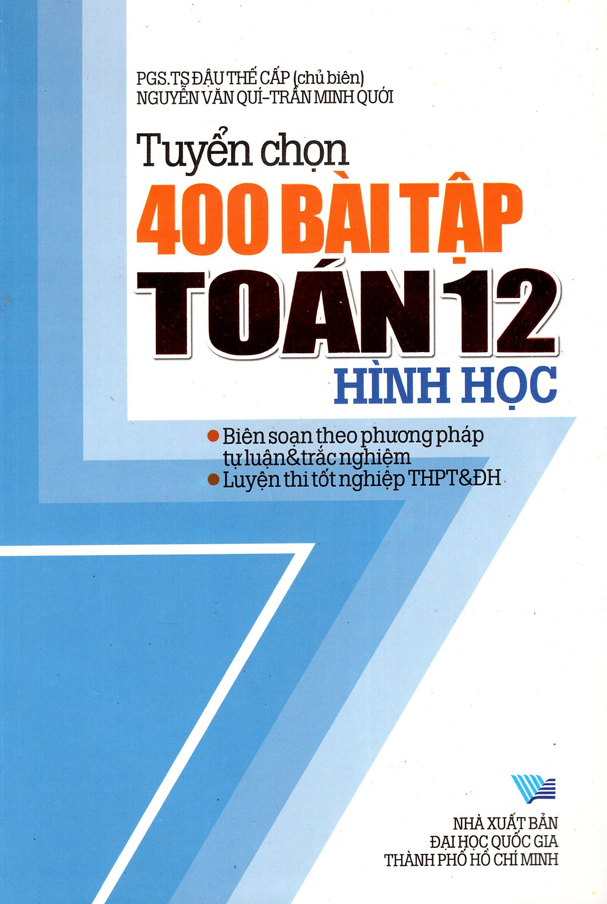 Tuyển Chọn 400 Bài Tập Toán Hình Học Lớp 12