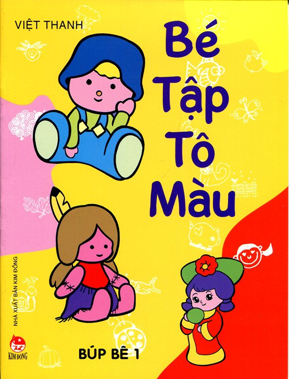 Bé Tập Tô Màu - Búp Bê 1