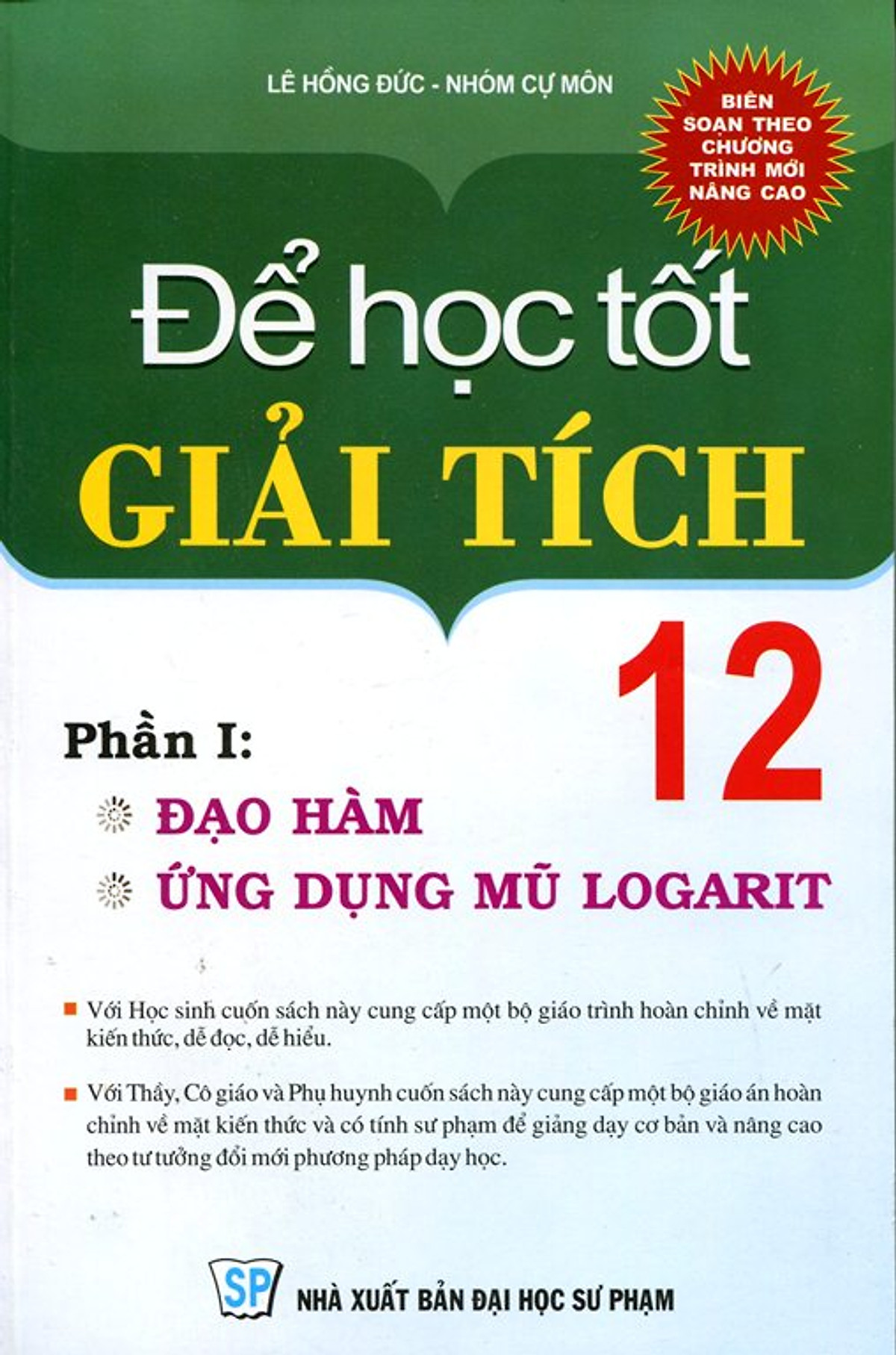 Để Học Tốt Giải Tích Lớp 12 (Phần 1)