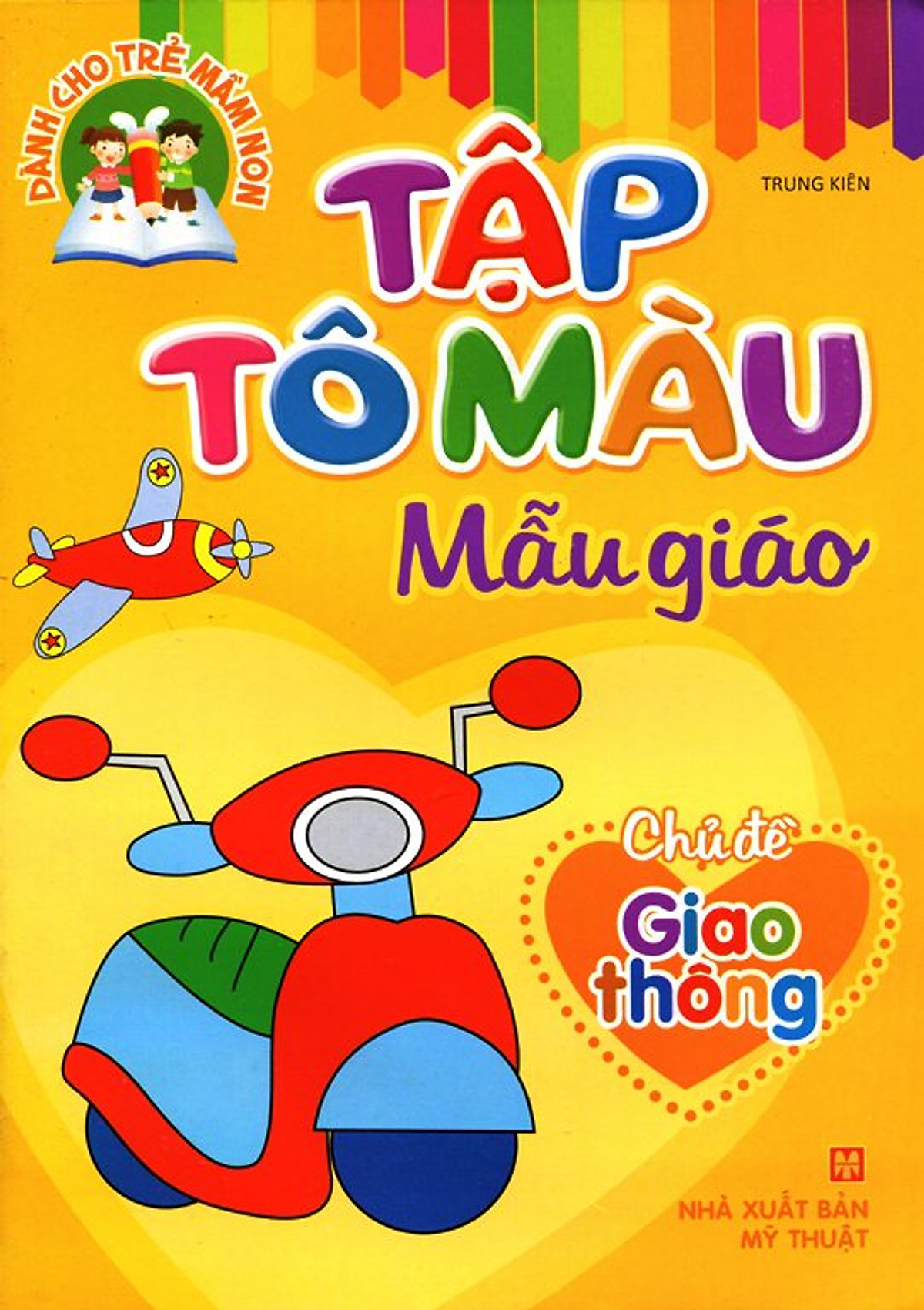 Tập Tô Màu Mẫu Giáo - Chủ Đề Giao Thông