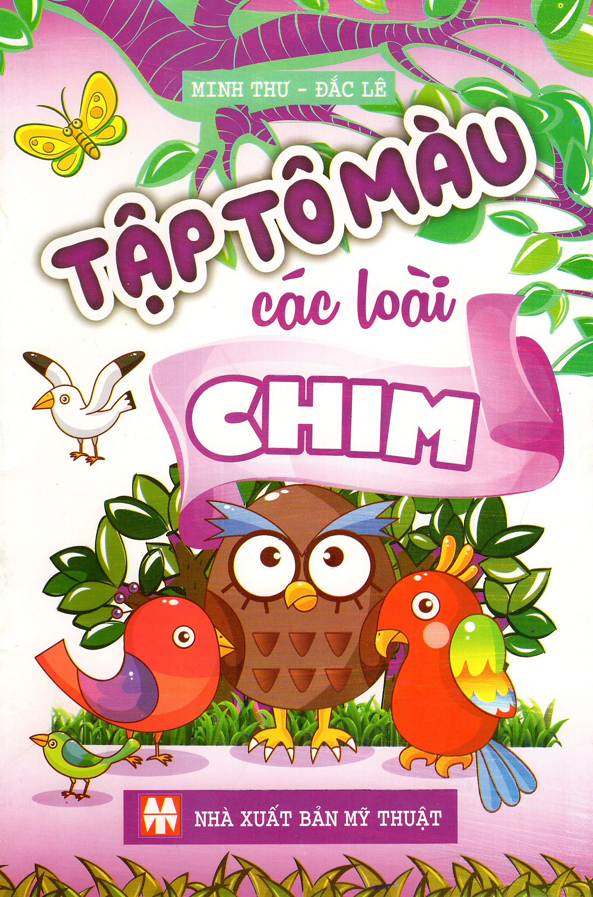 Tập Tô Màu Các Loài Chim